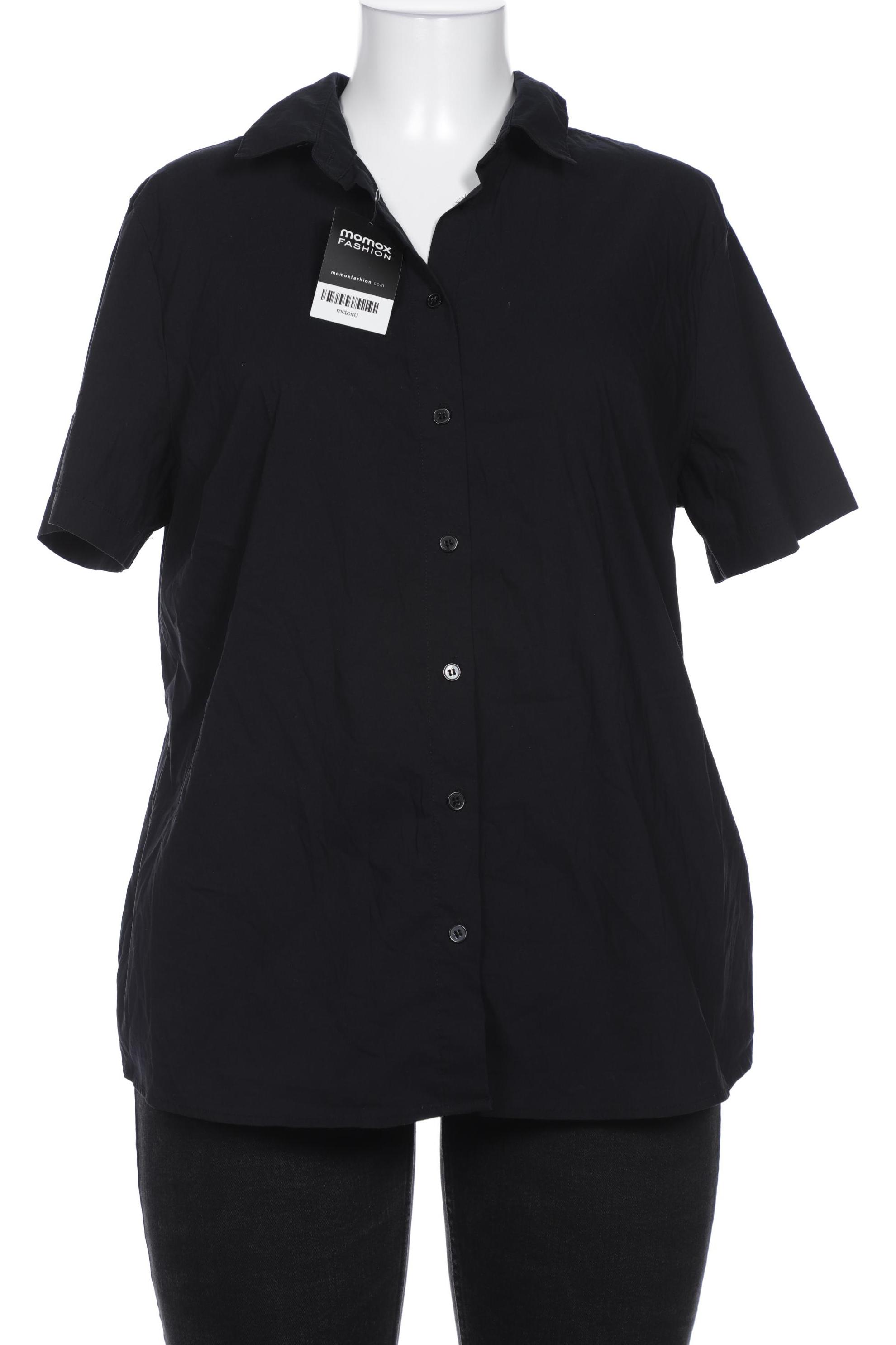 

sheego Damen Bluse, schwarz