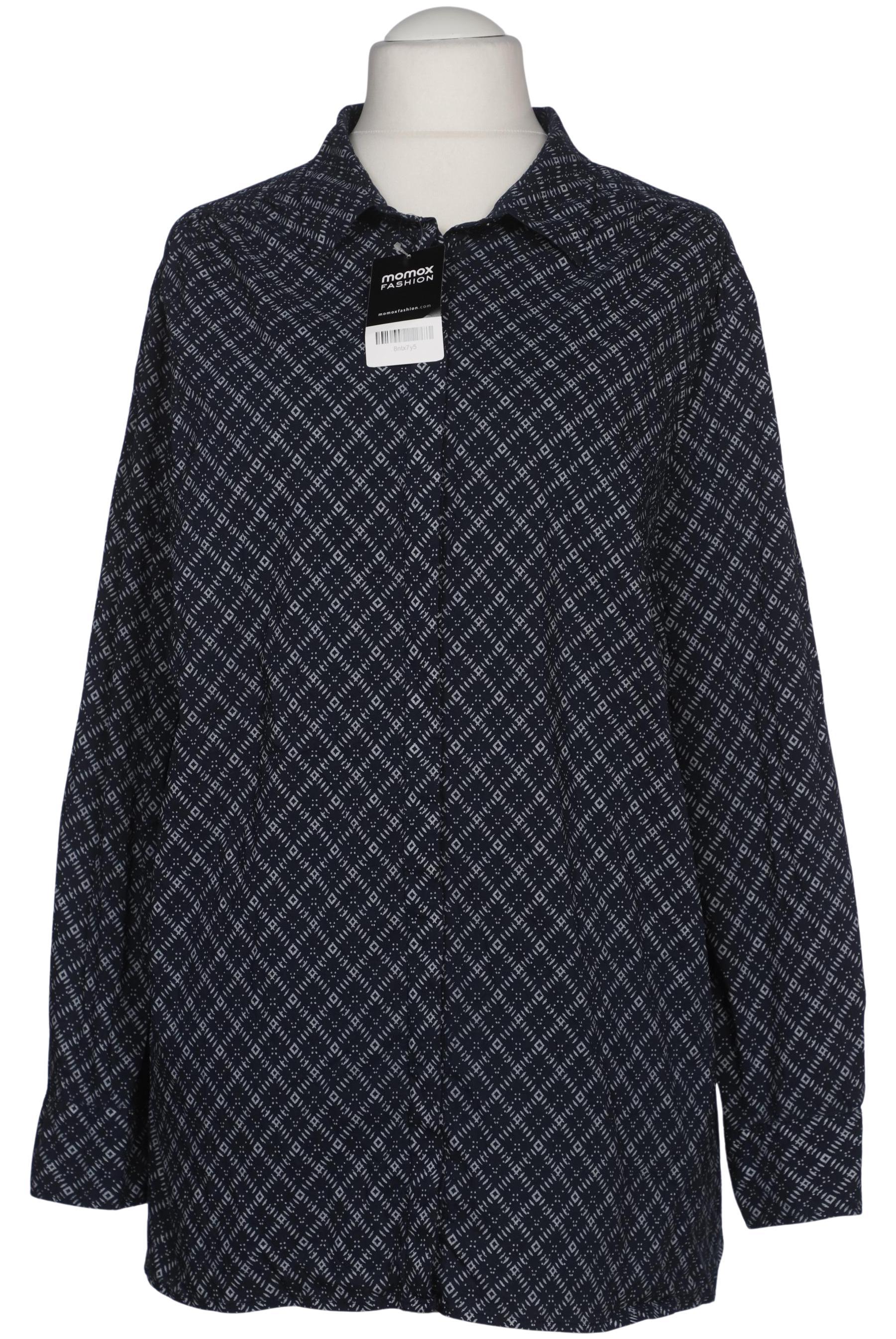 

sheego Damen Bluse, marineblau, Gr. 54