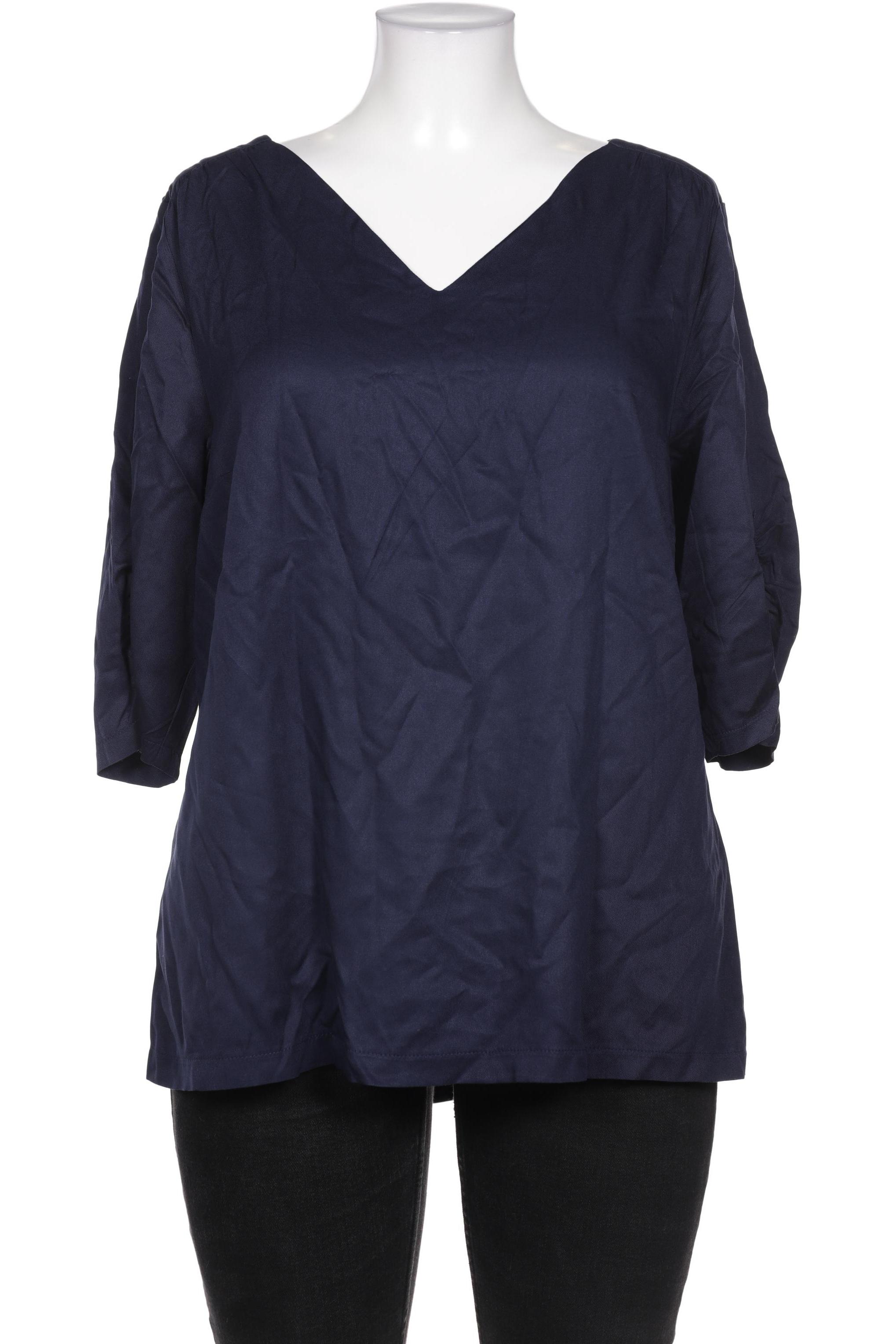 

sheego Damen Bluse, marineblau