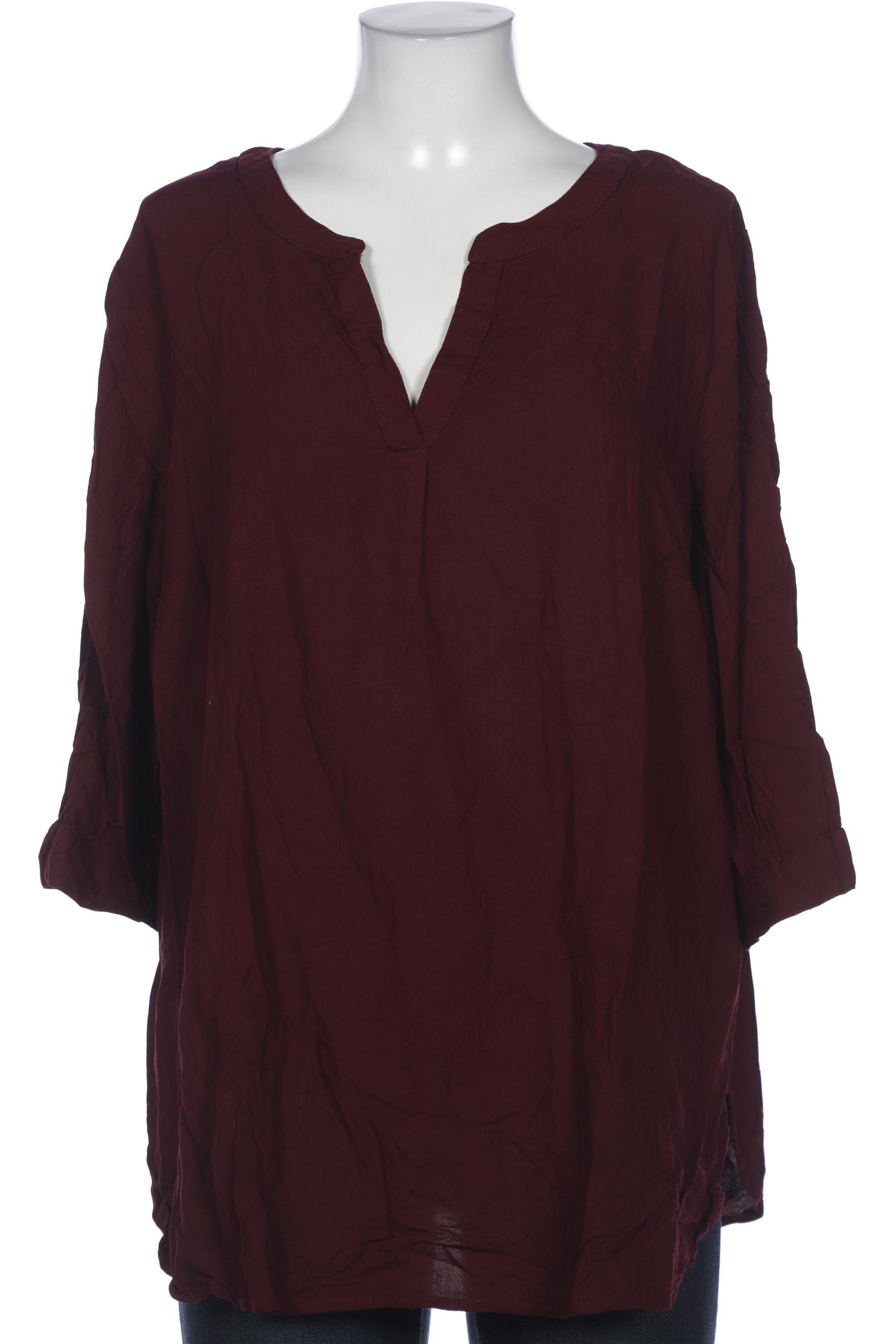 

sheego Damen Bluse, bordeaux, Gr. 48
