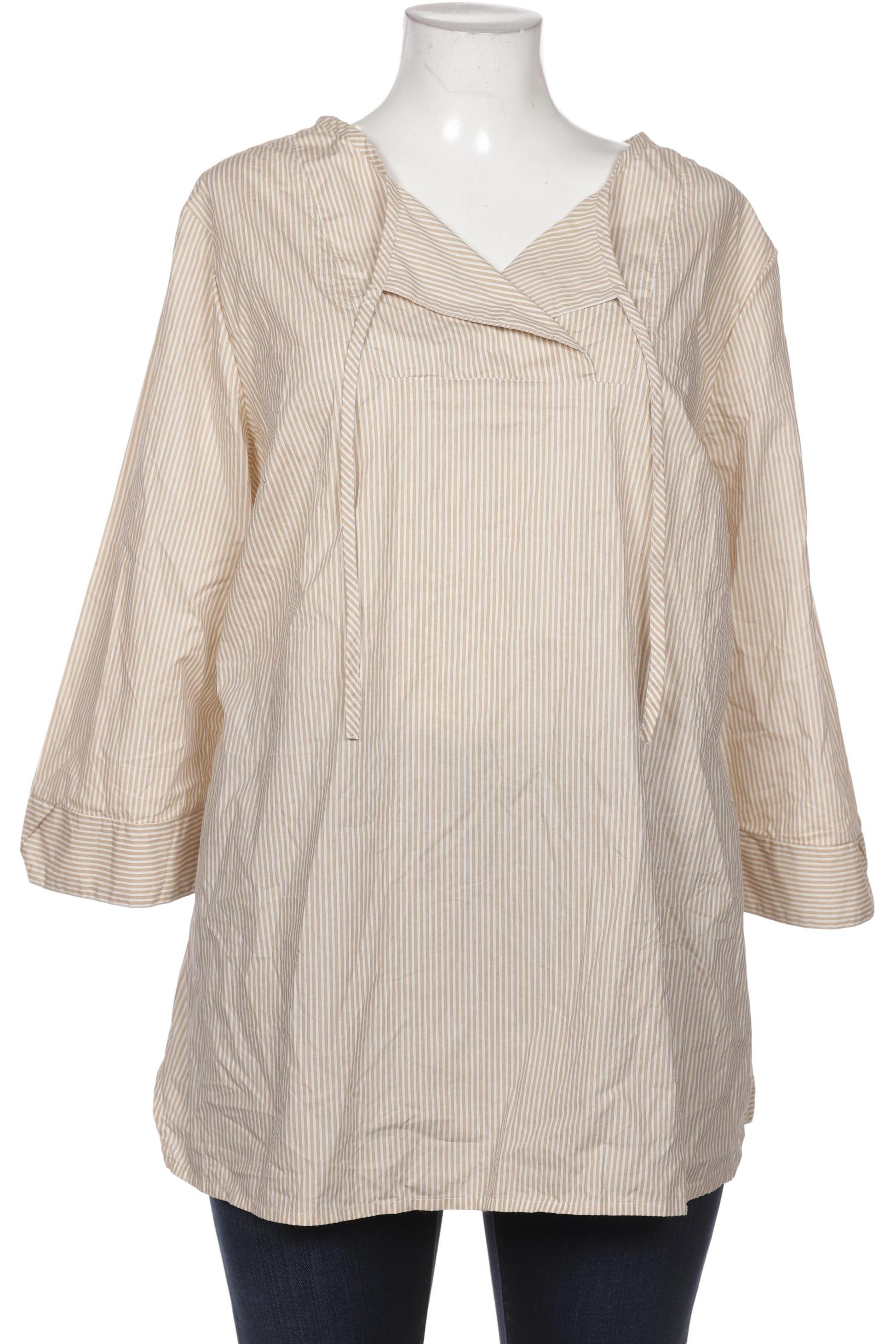 

sheego Damen Bluse, beige, Gr. 48