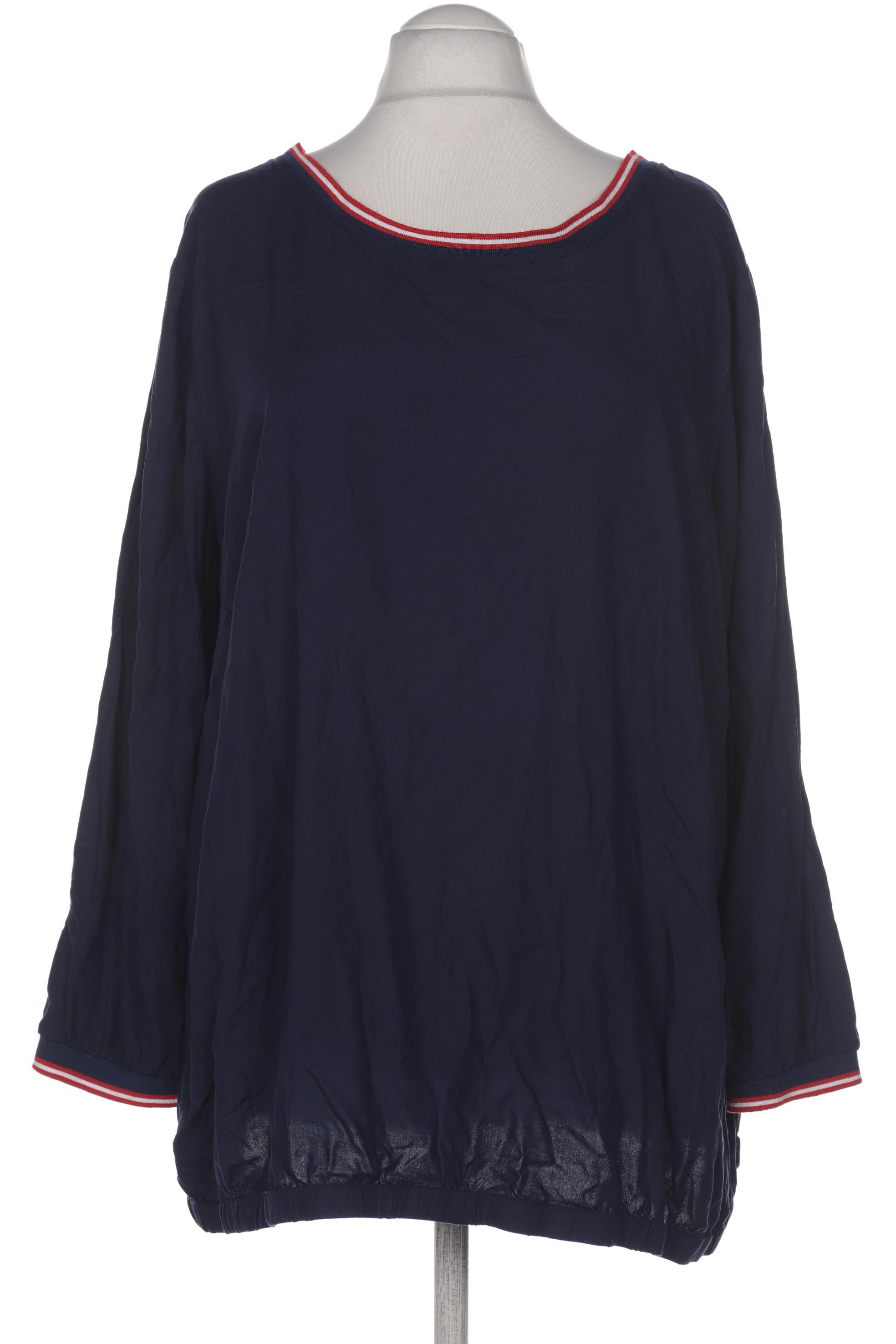 

sheego Damen Bluse, marineblau, Gr. 58