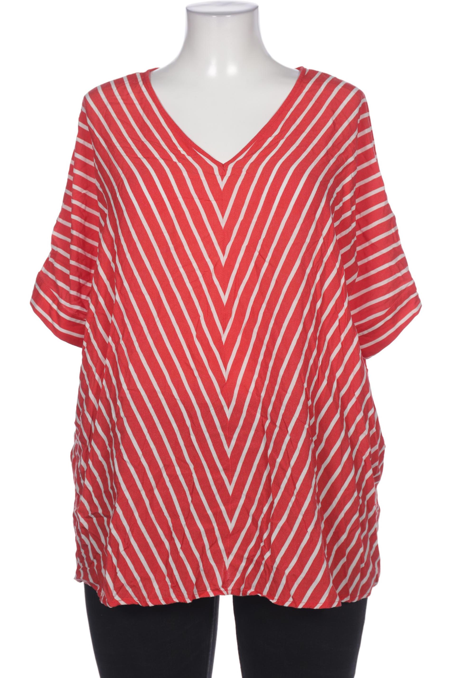 

sheego Damen Bluse, rot, Gr. 46