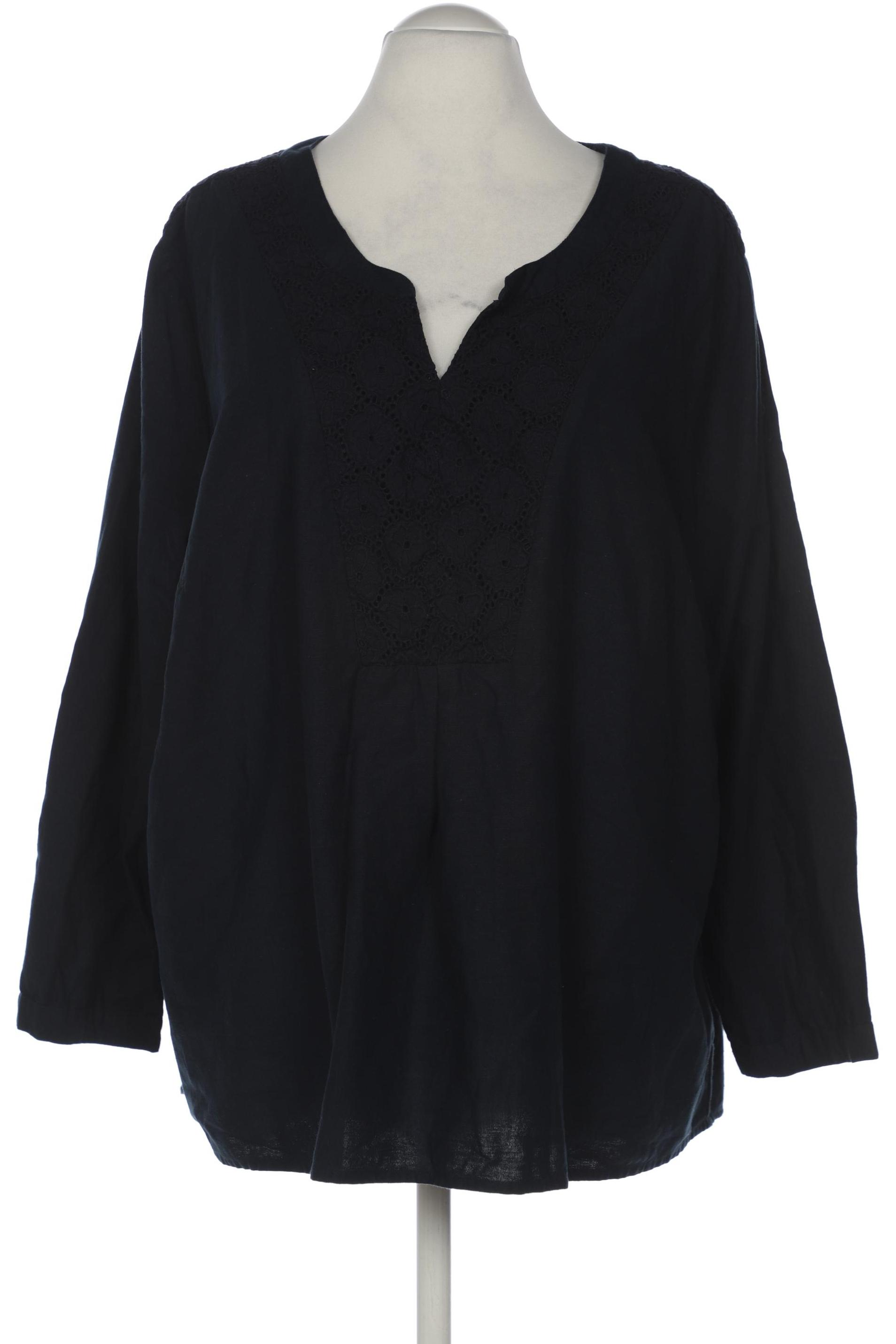 

sheego Damen Bluse, marineblau, Gr. 54