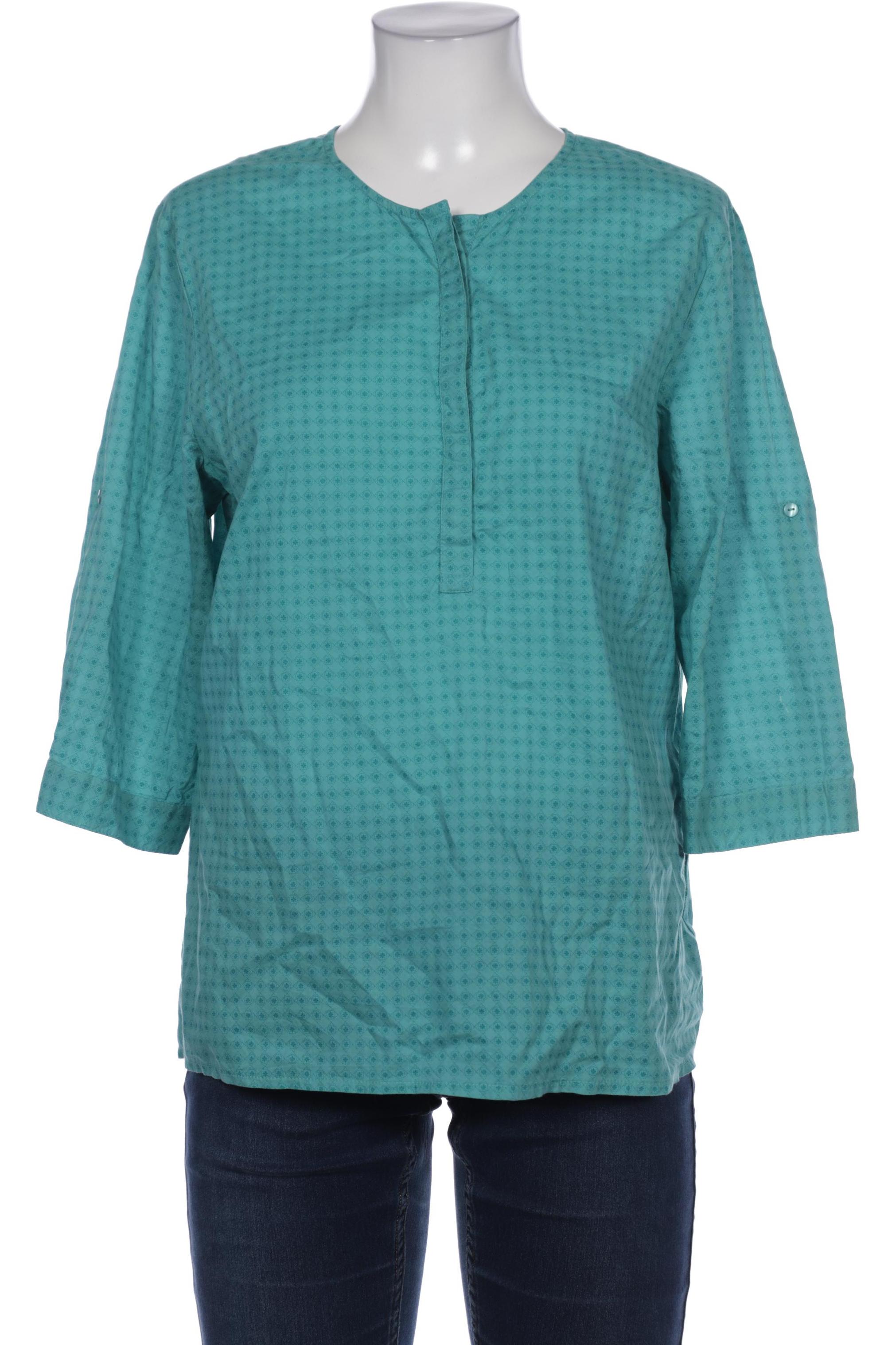 

sheego Damen Bluse, türkis