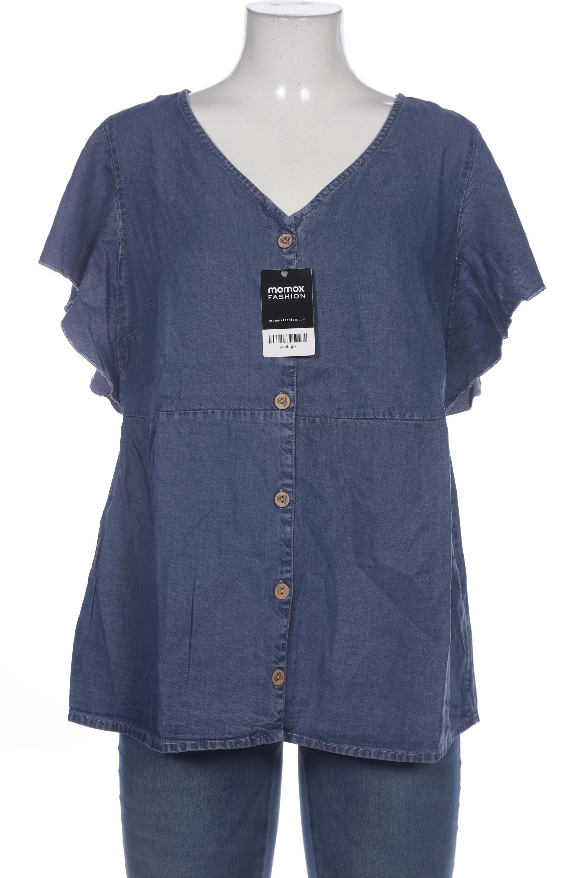 

sheego Damen Bluse, marineblau, Gr. 42