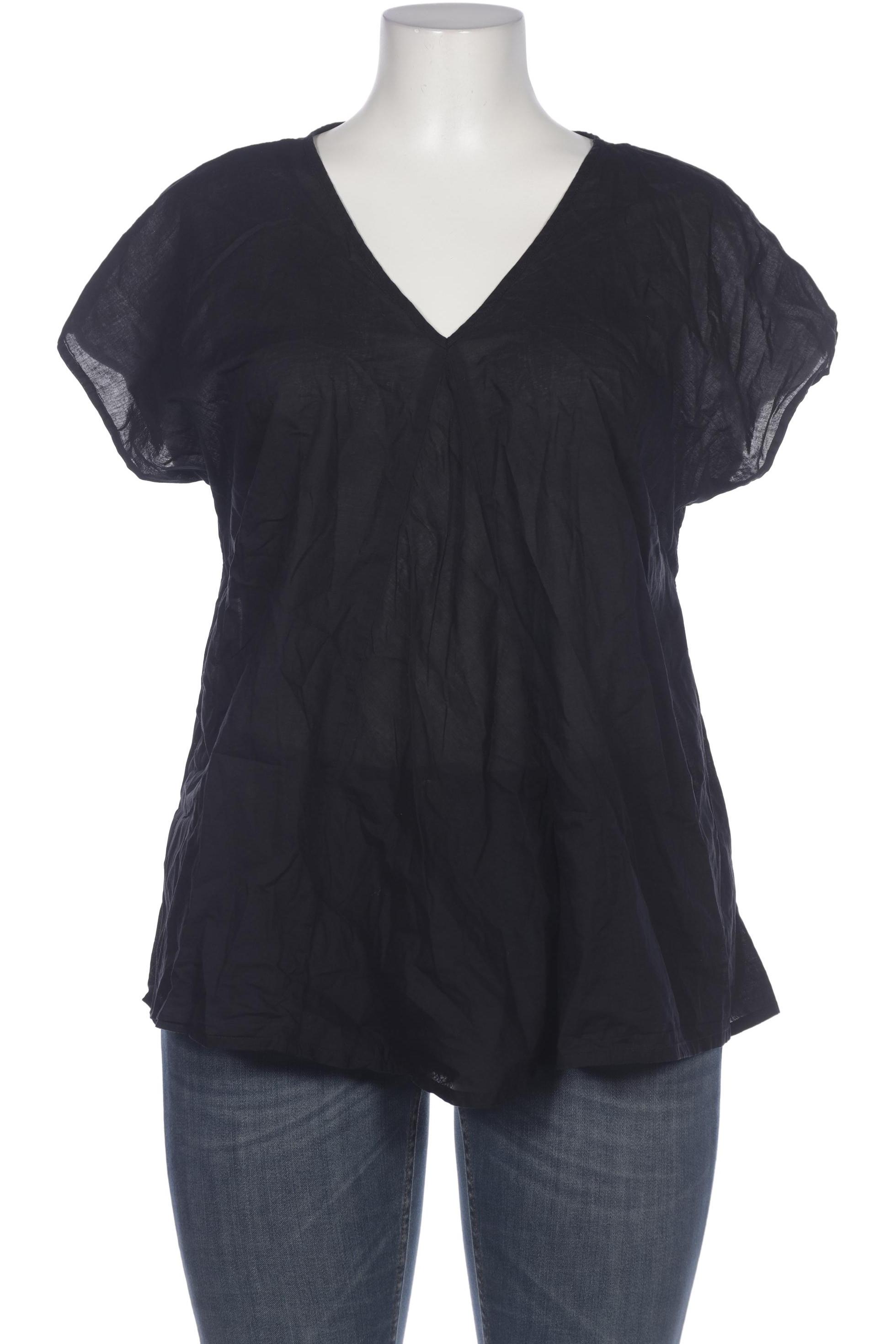 

sheego Damen Bluse, schwarz, Gr. 46