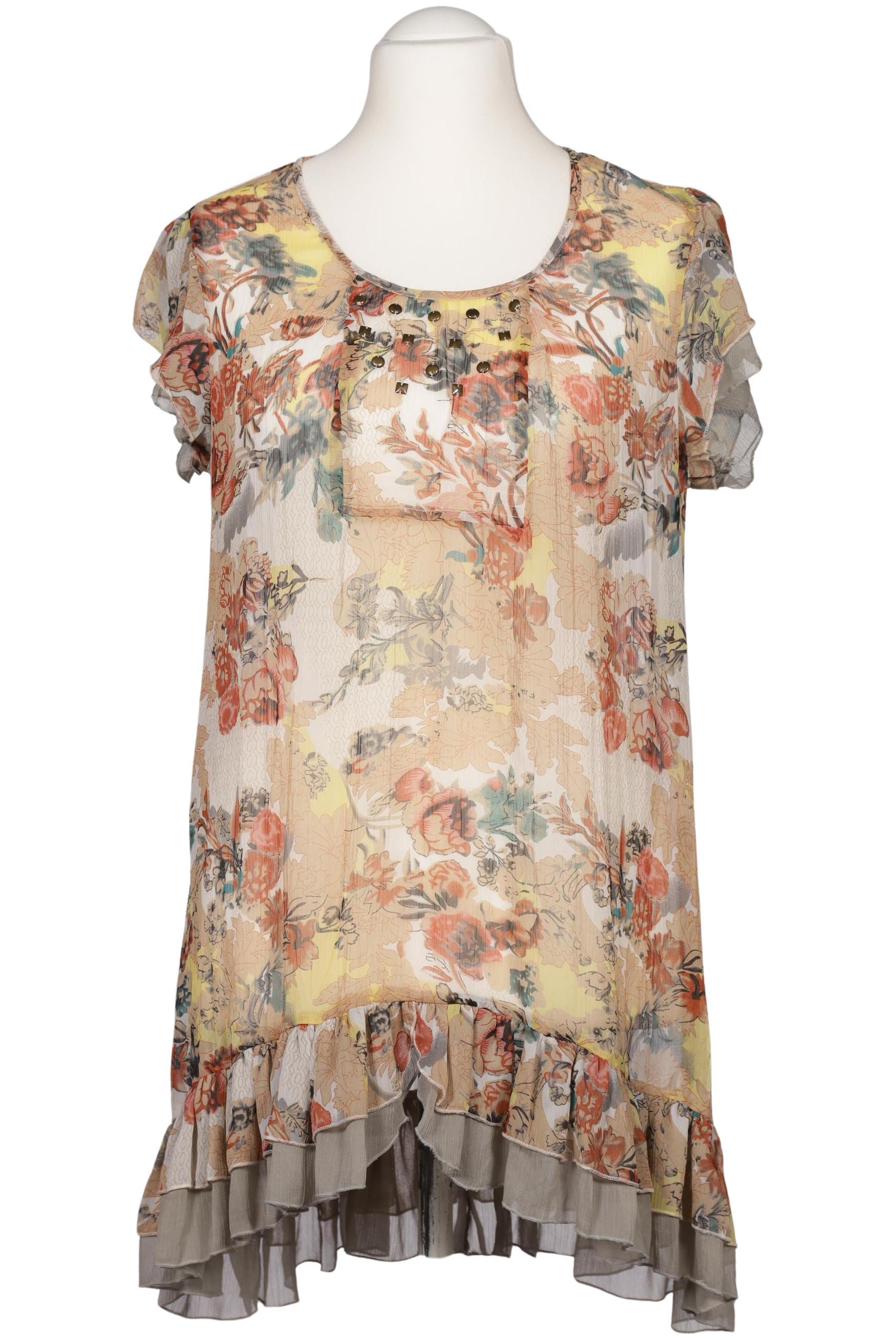 

sheego Damen Bluse, mehrfarbig, Gr. 40