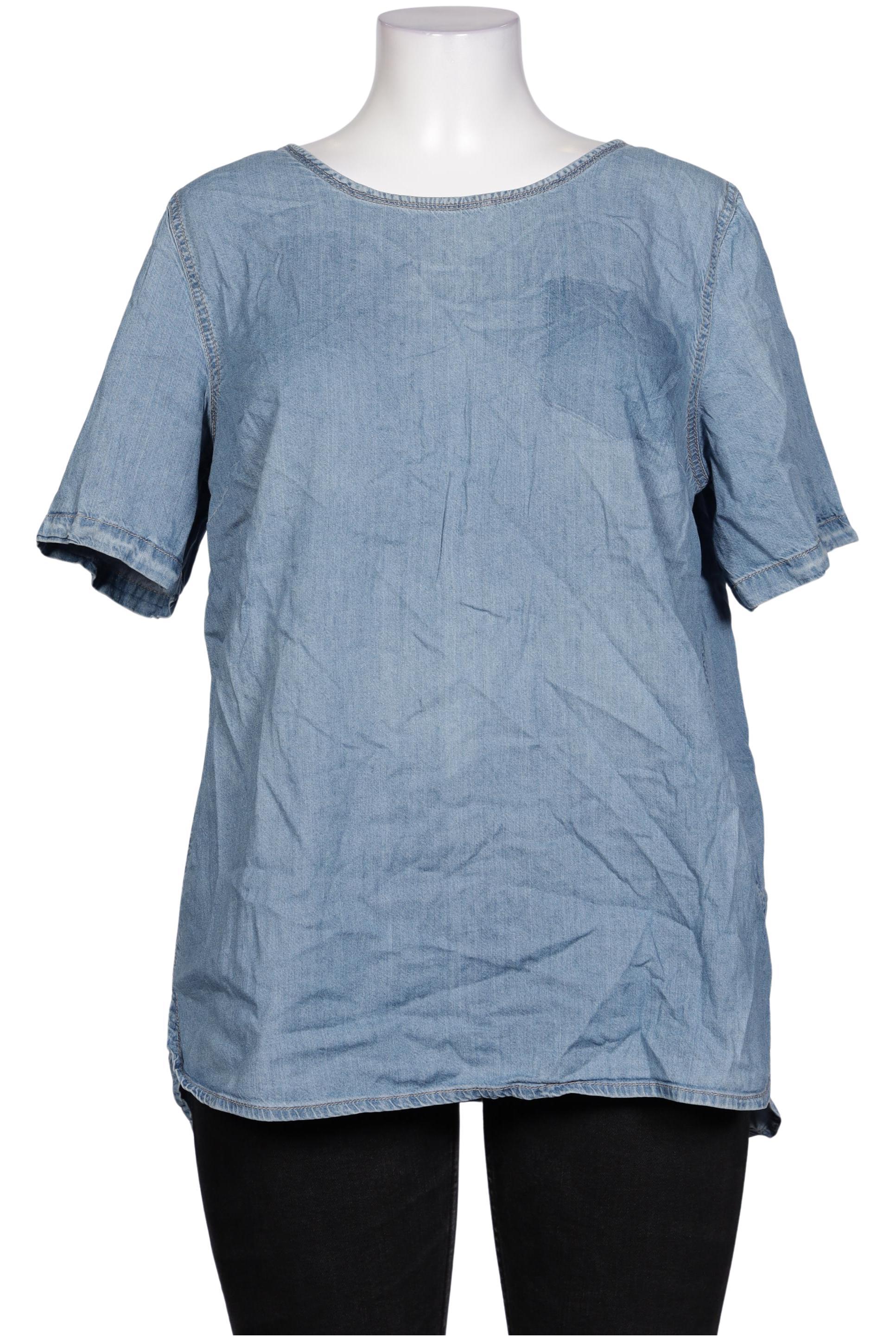 

sheego Damen Bluse, hellblau, Gr. 44