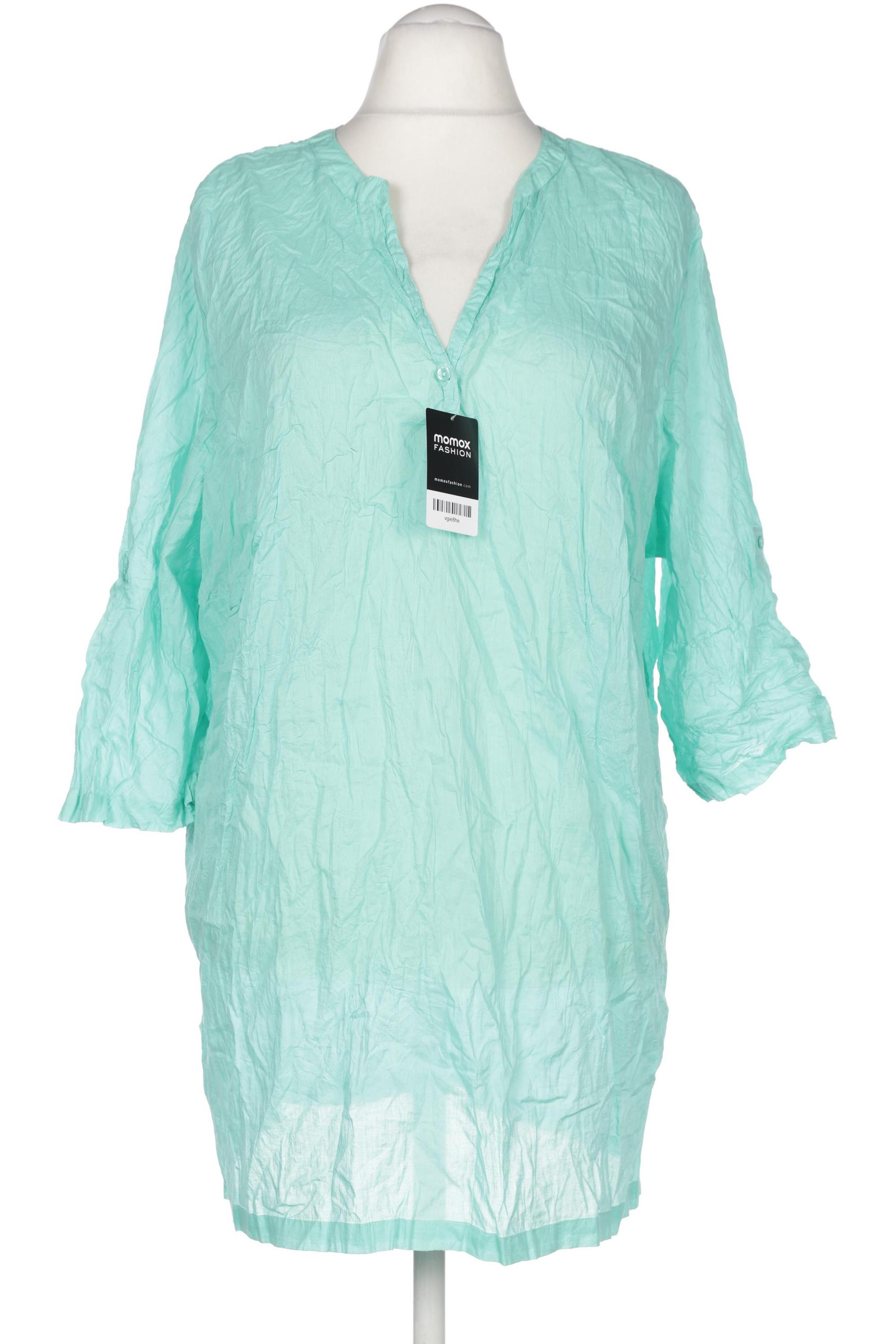 

sheego Damen Bluse, türkis, Gr. 54