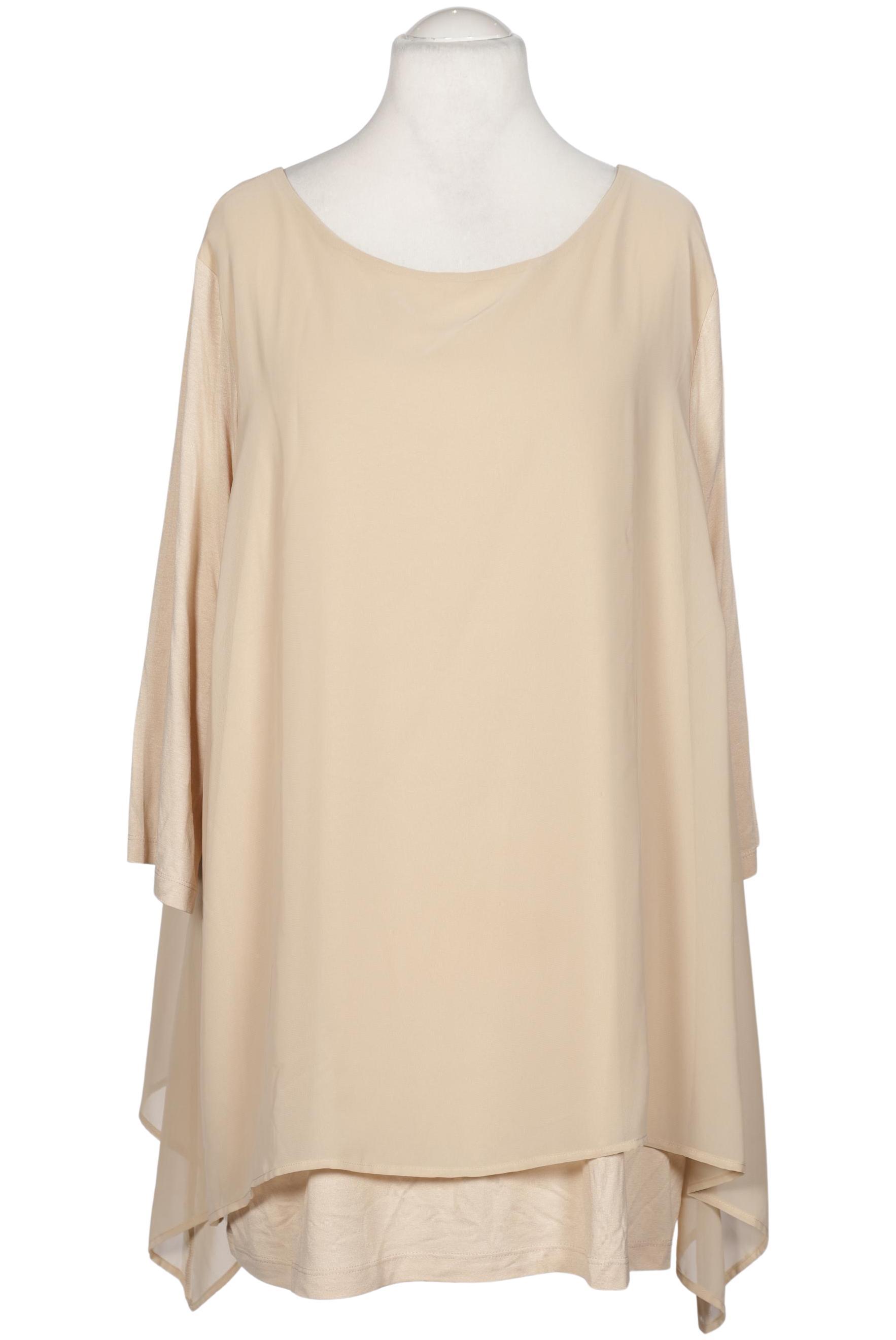 

sheego Damen Bluse, beige, Gr. 52