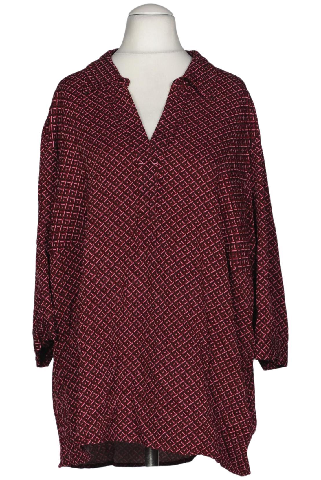 

sheego Damen Bluse, bordeaux, Gr. 54