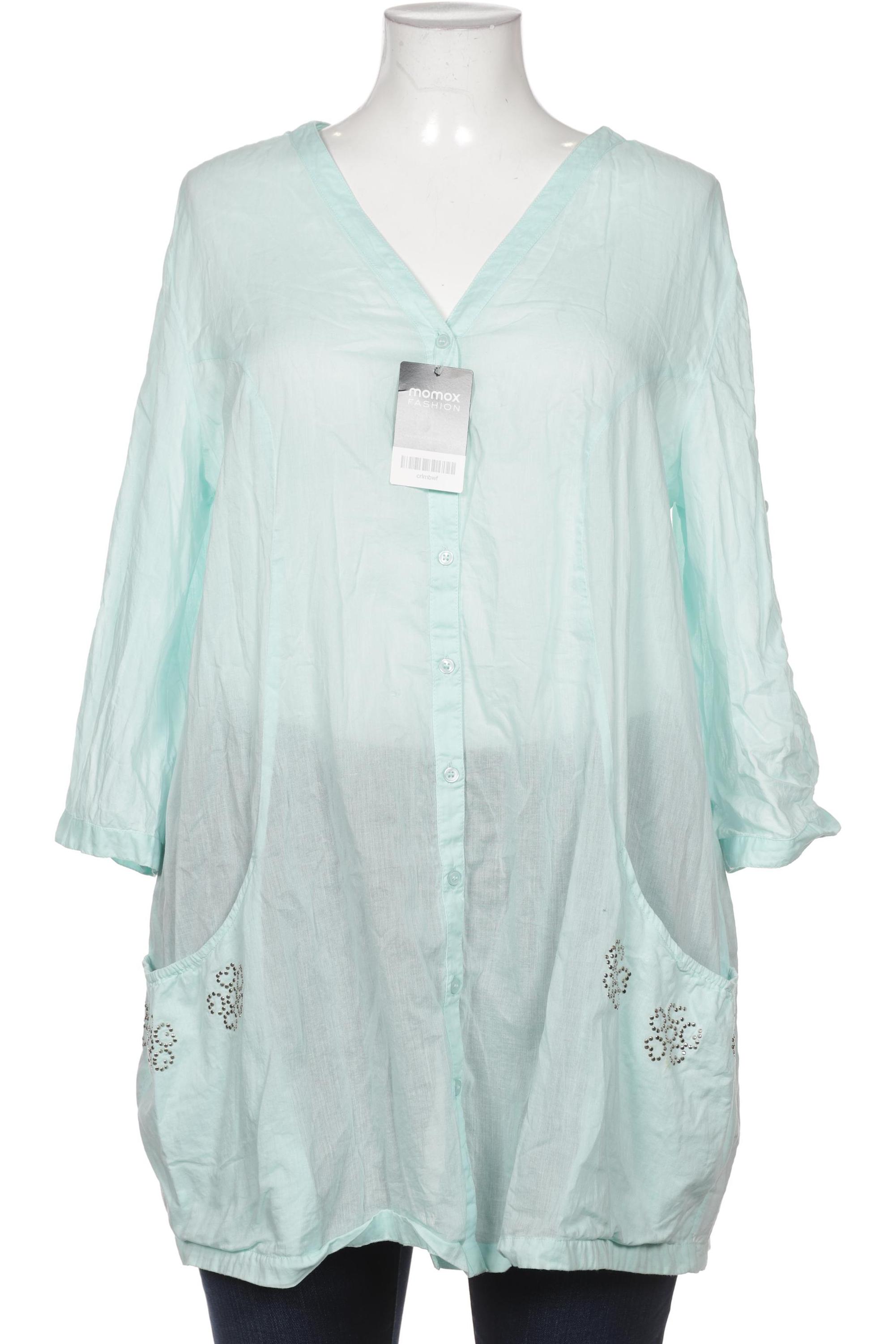 

sheego Damen Bluse, türkis, Gr. 44
