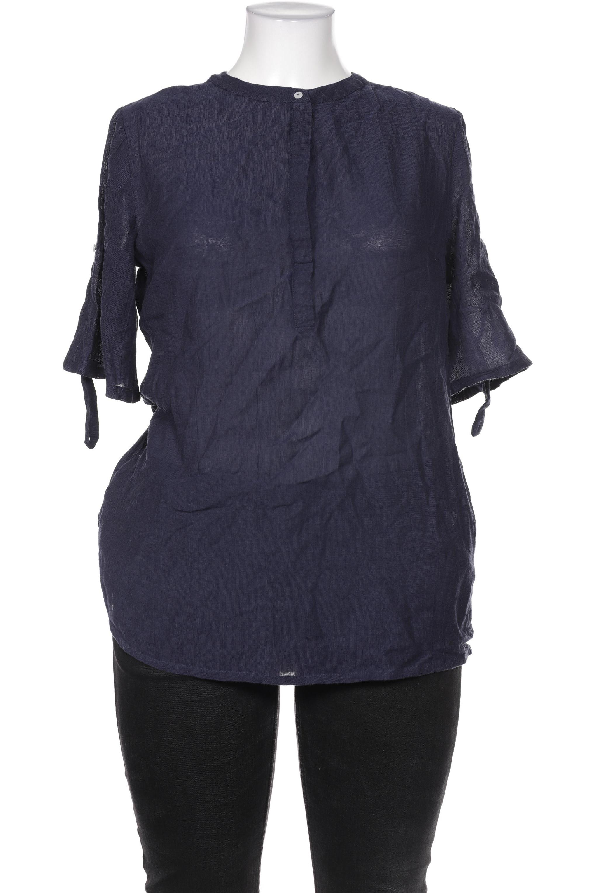 

sheego Damen Bluse, marineblau, Gr. 42