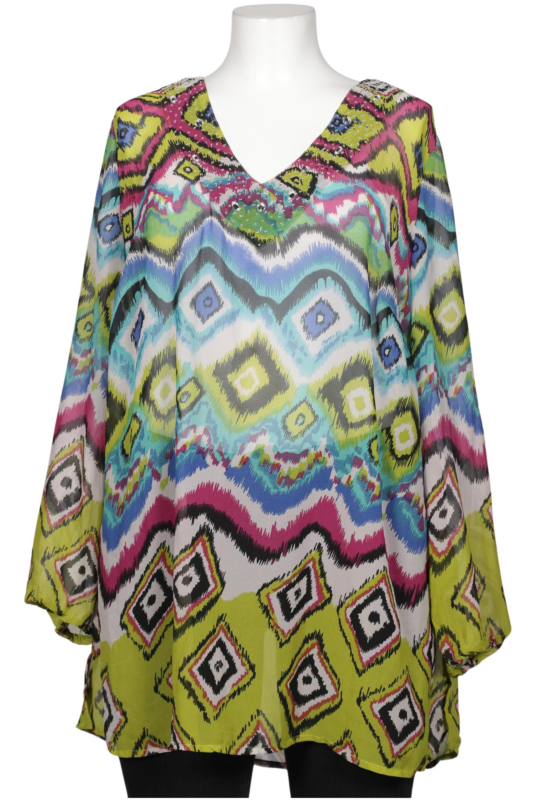 

sheego Damen Bluse, mehrfarbig, Gr. 50