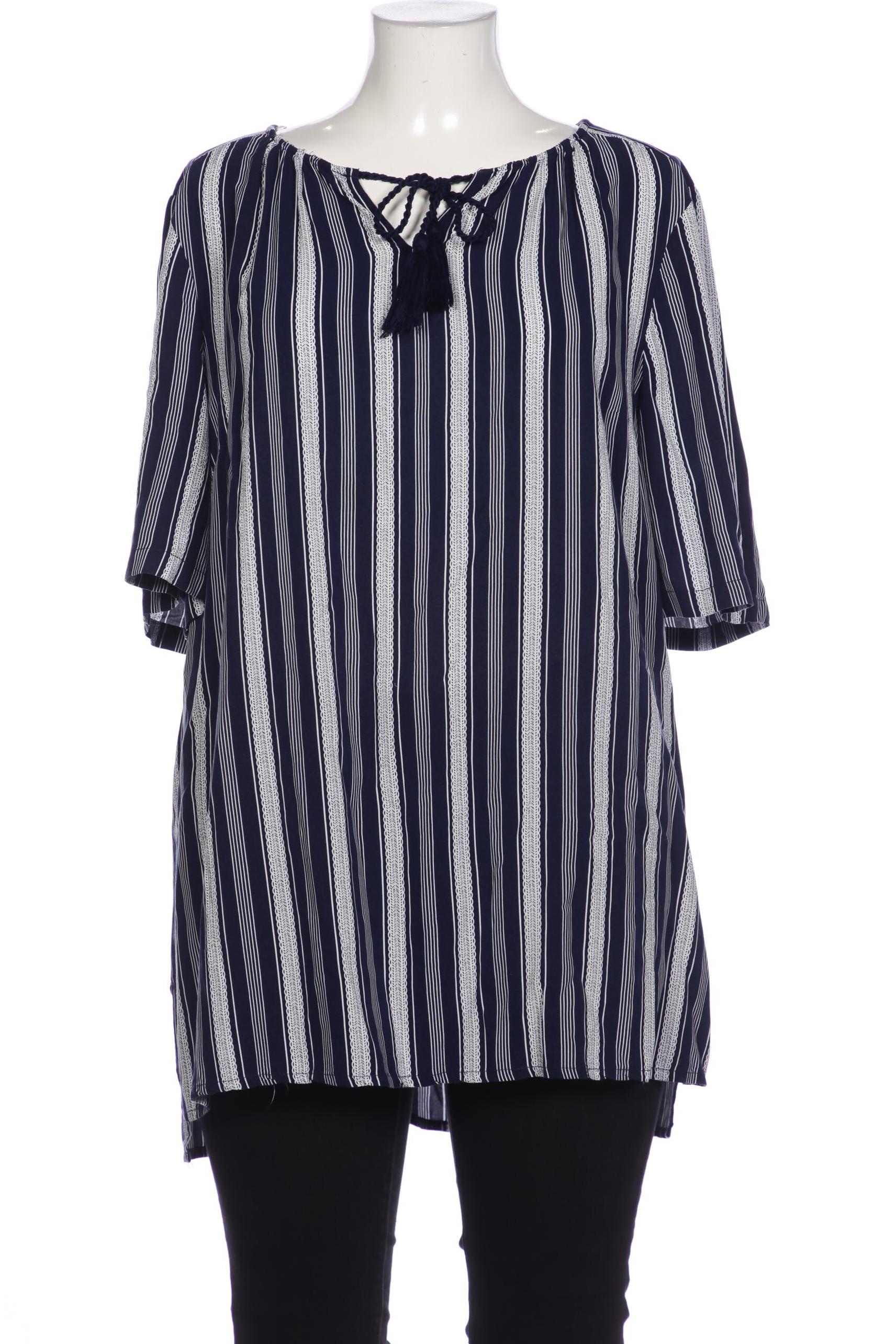 

sheego Damen Bluse, marineblau