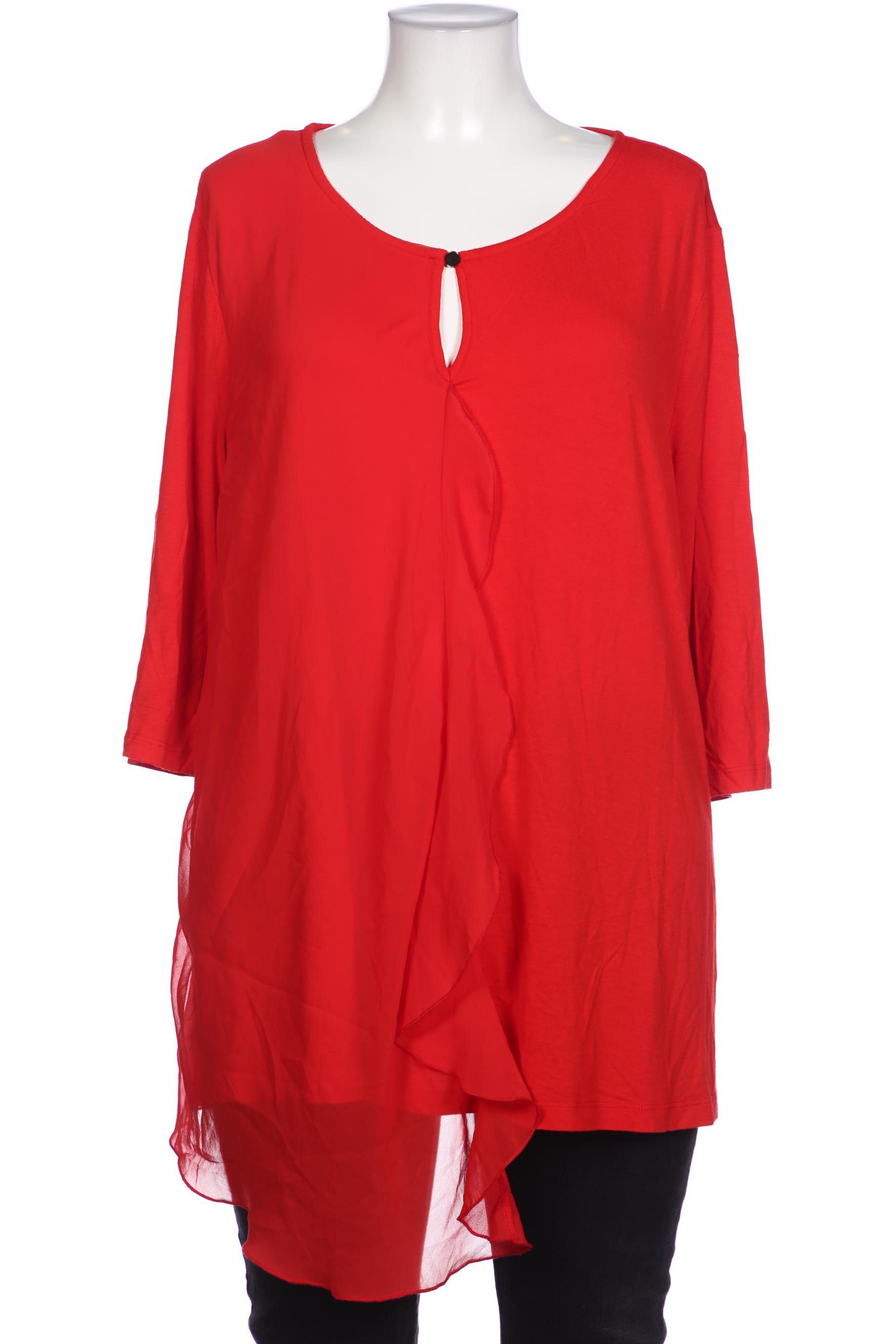 

sheego Damen Bluse, blau, Gr. 52