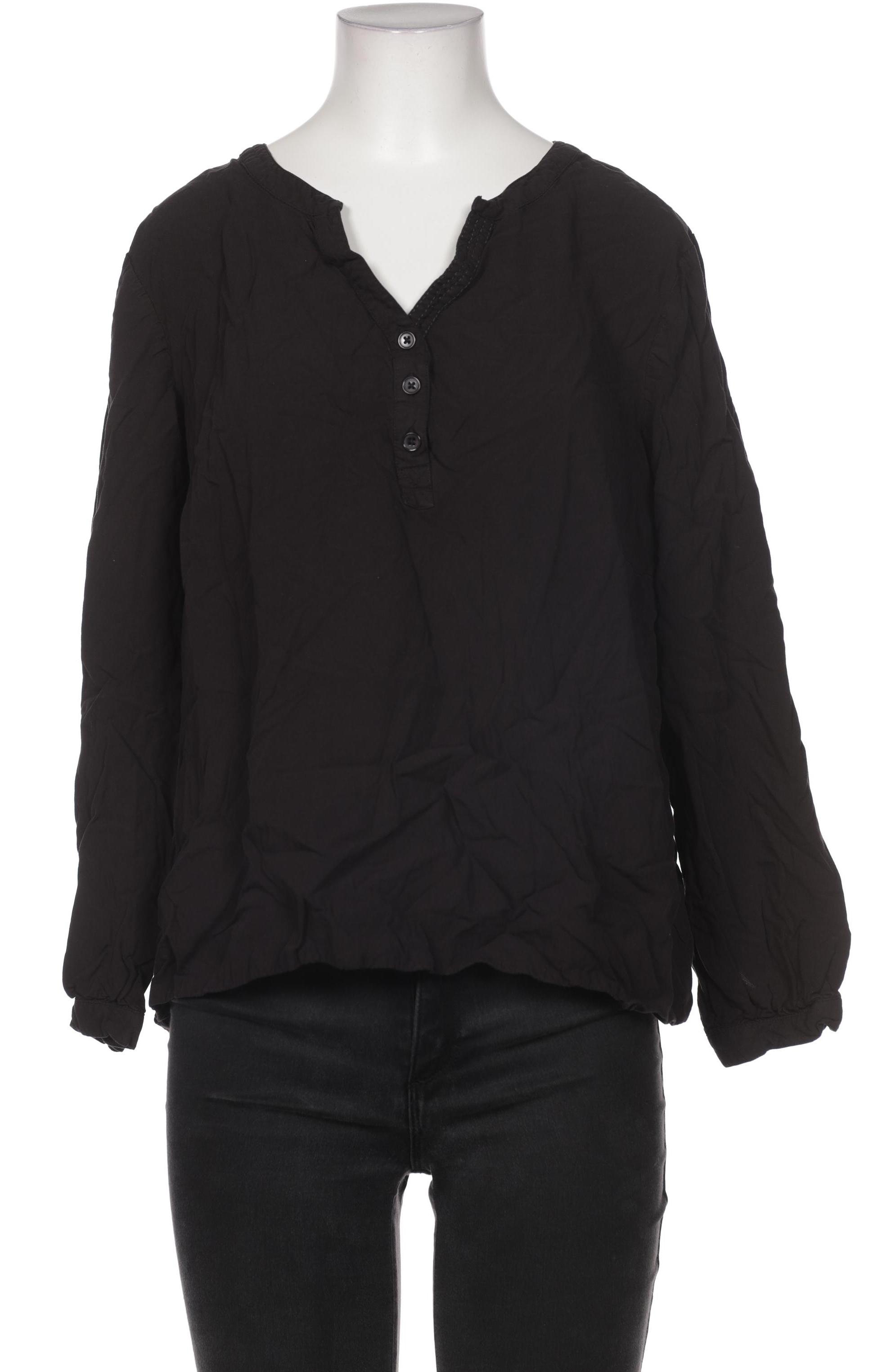 

sheego Damen Bluse, schwarz, Gr. 44