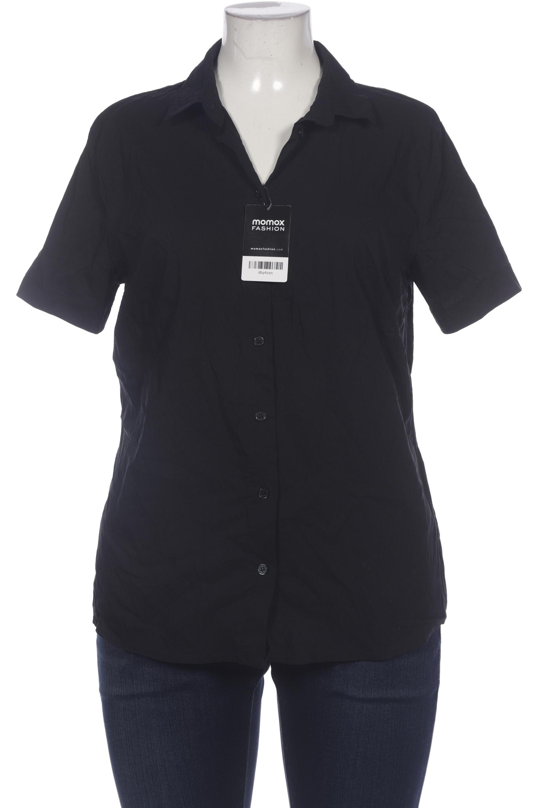

sheego Damen Bluse, schwarz, Gr. 44