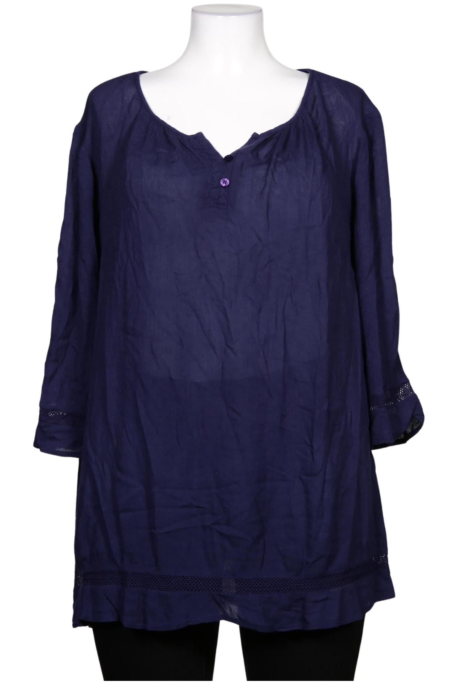 

sheego Damen Bluse, marineblau, Gr. 44