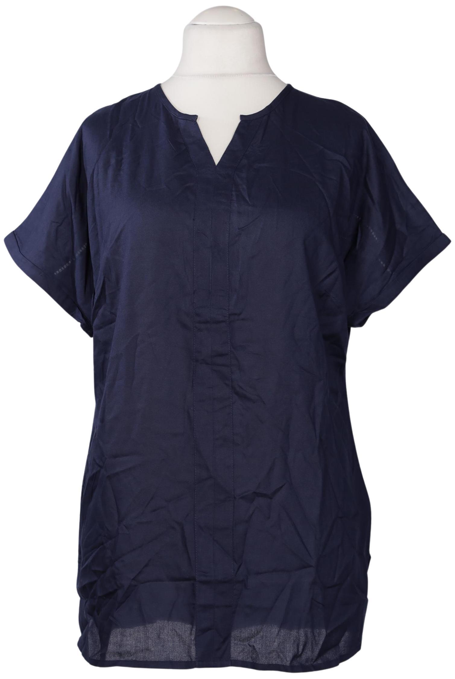 

sheego Damen Bluse, marineblau, Gr. 42