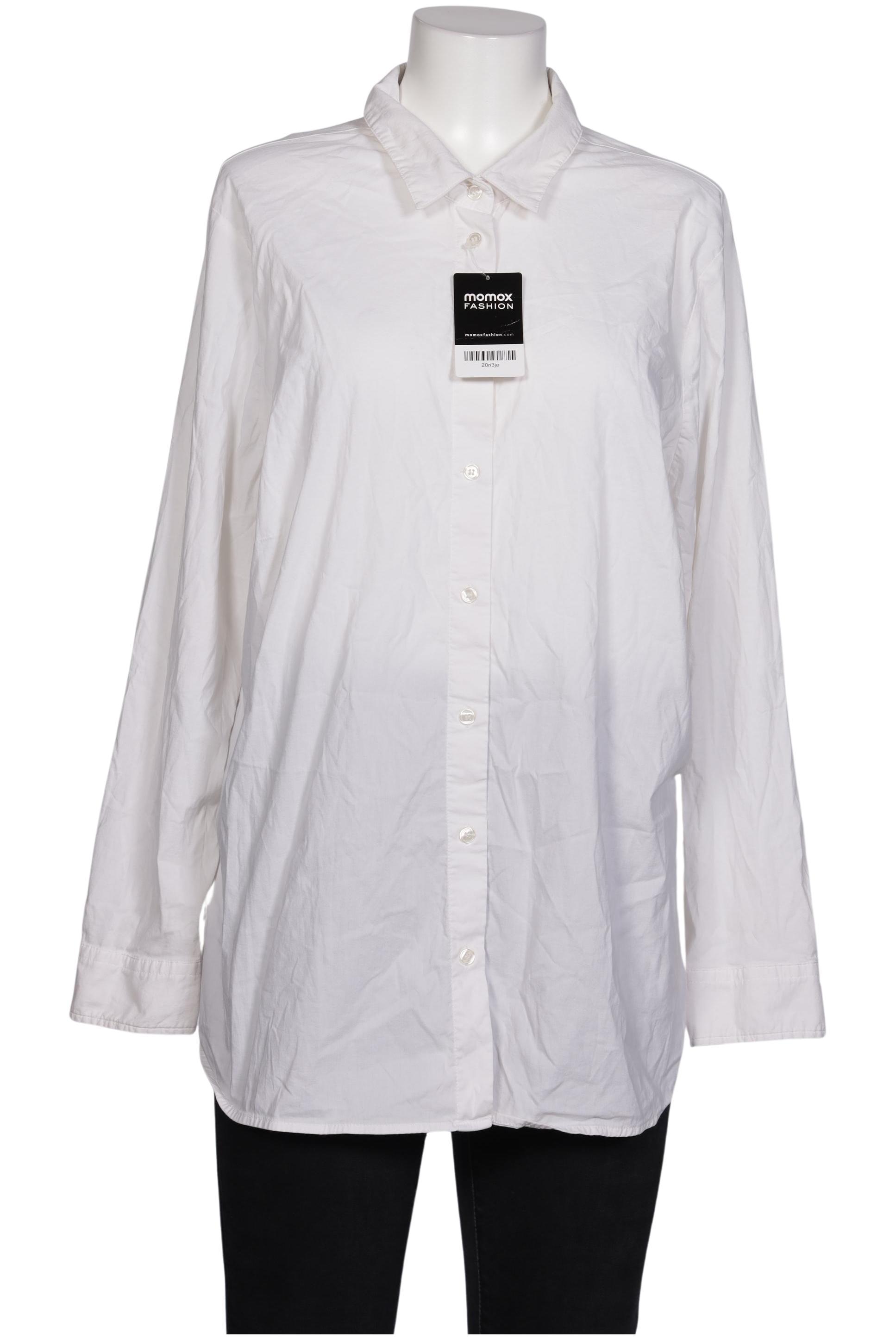 

sheego Damen Bluse, weiß, Gr. 52