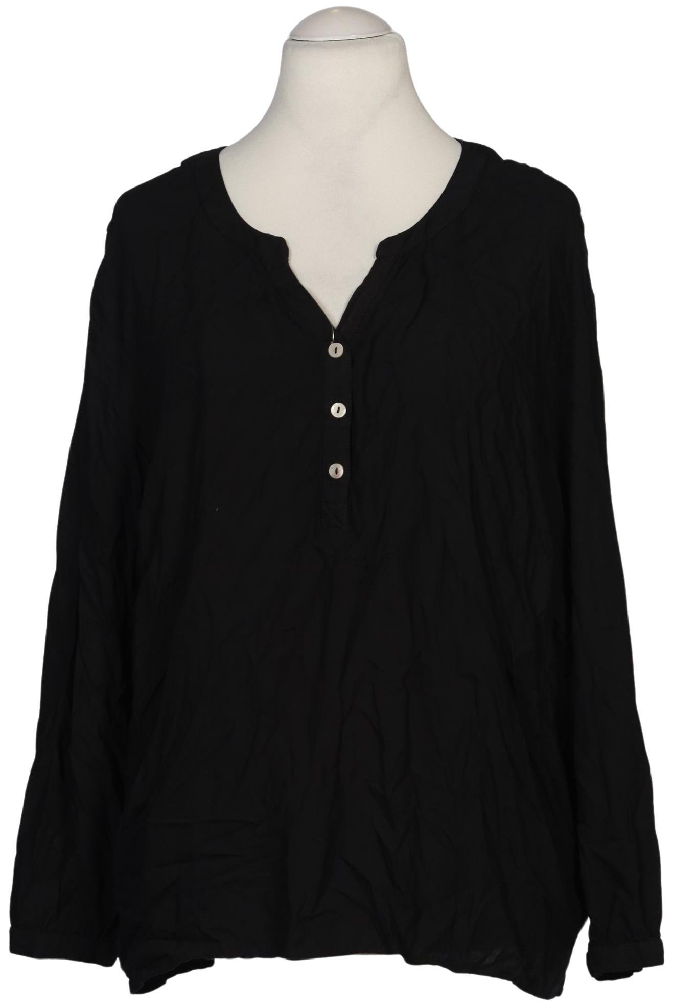 

sheego Damen Bluse, schwarz, Gr. 50