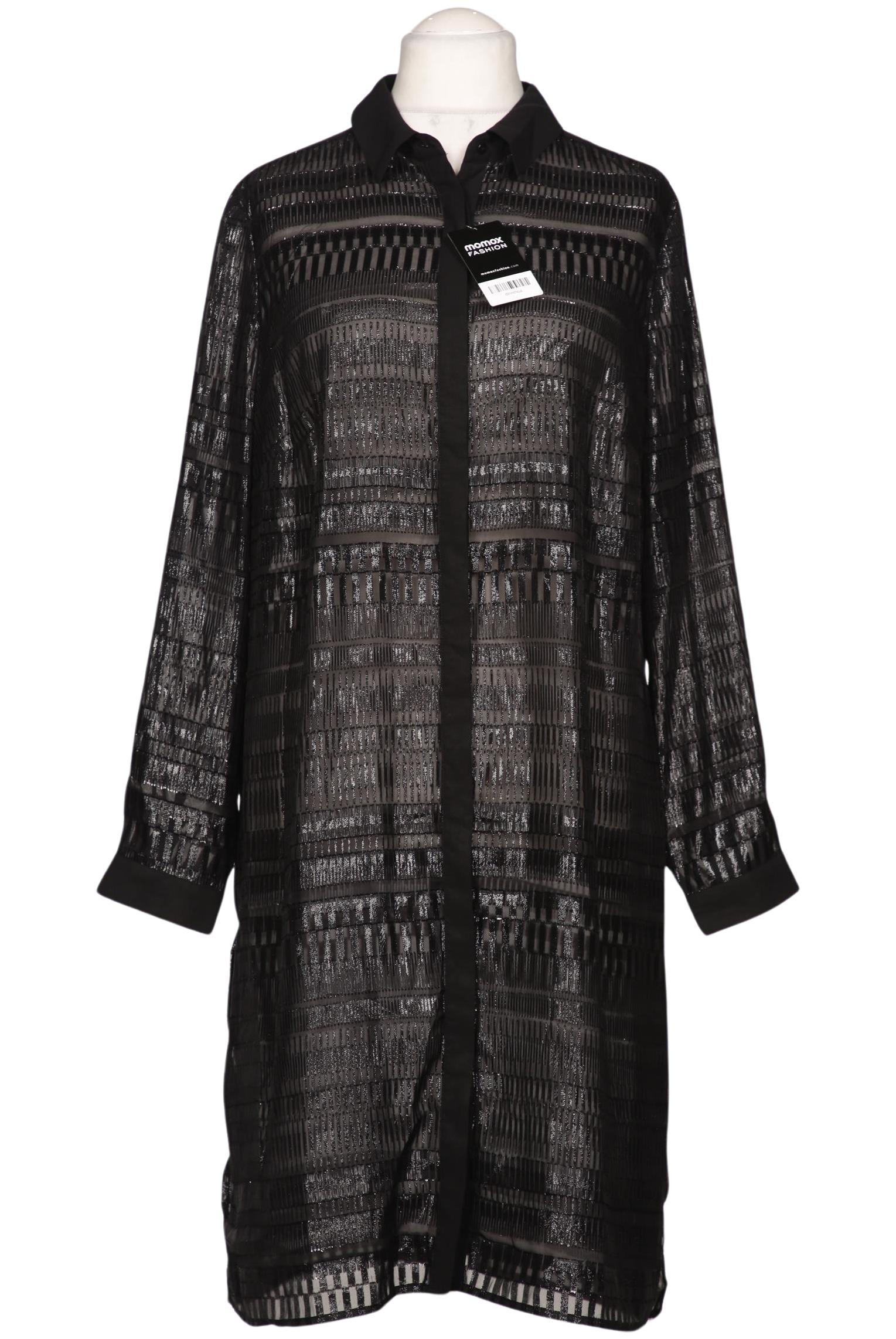 

sheego Damen Bluse, schwarz, Gr. 38