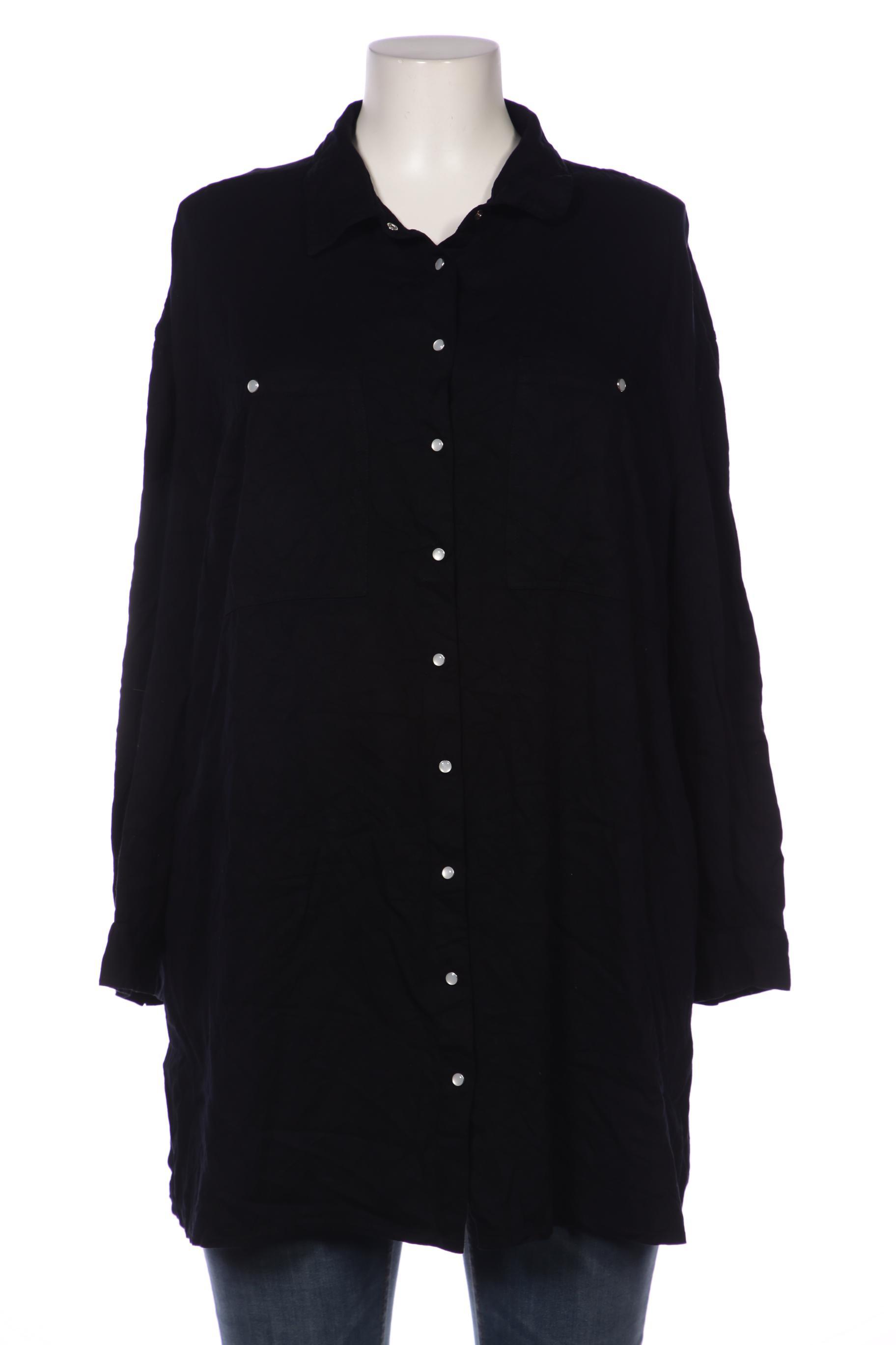 

sheego Damen Bluse, schwarz, Gr. 50