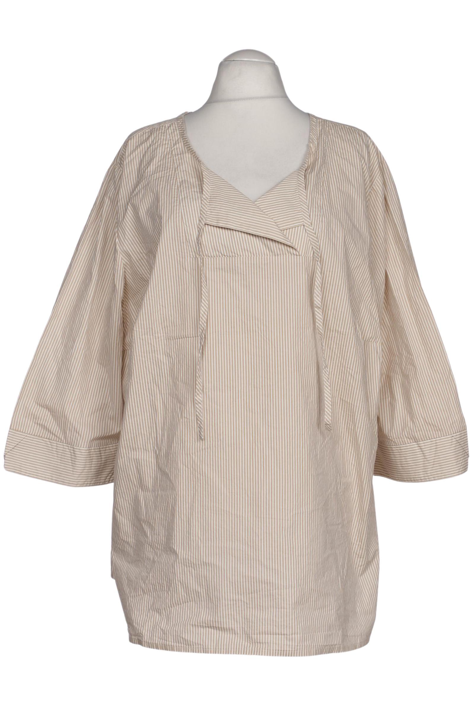

sheego Damen Bluse, beige, Gr. 56