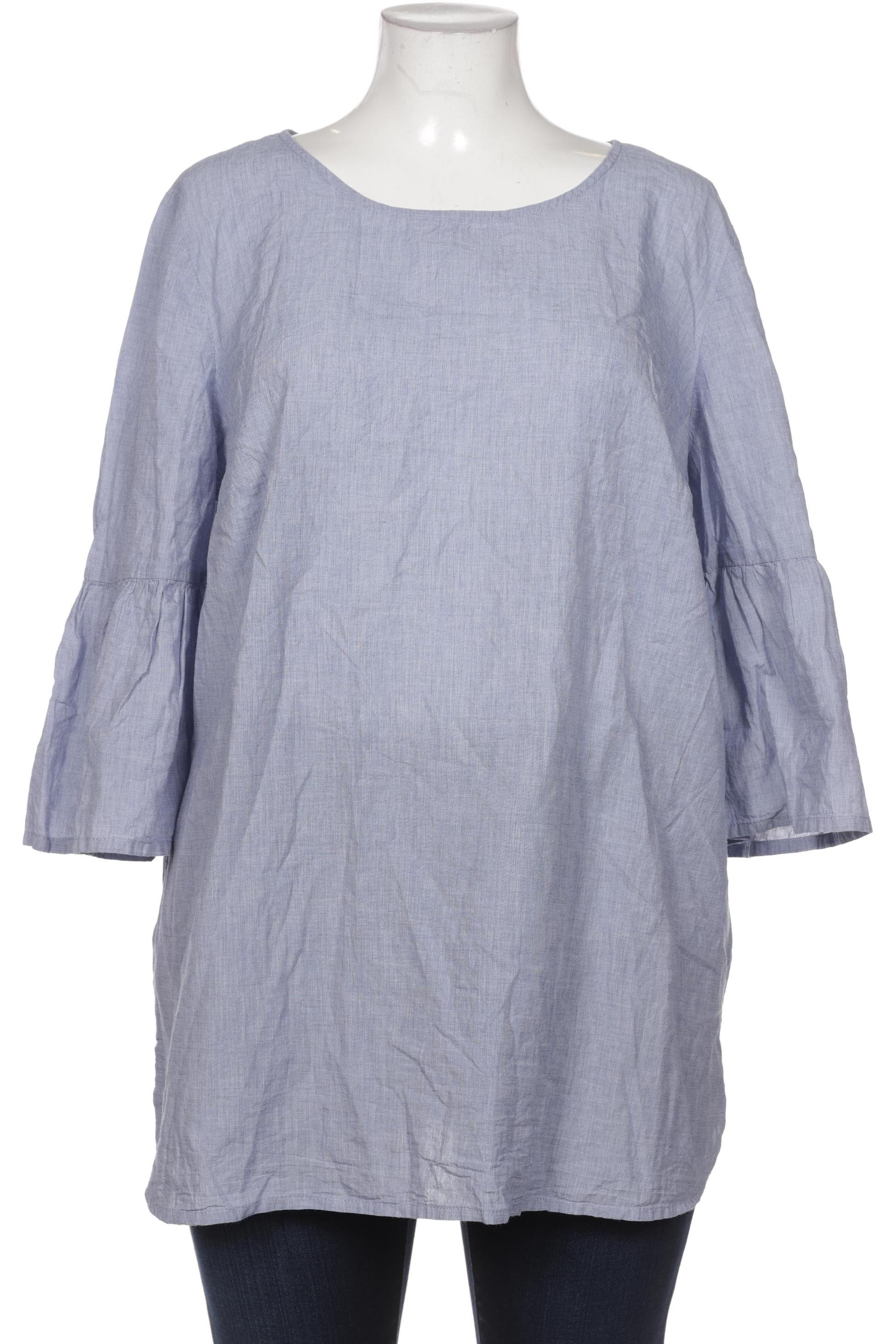 

sheego Damen Bluse, marineblau, Gr. 48