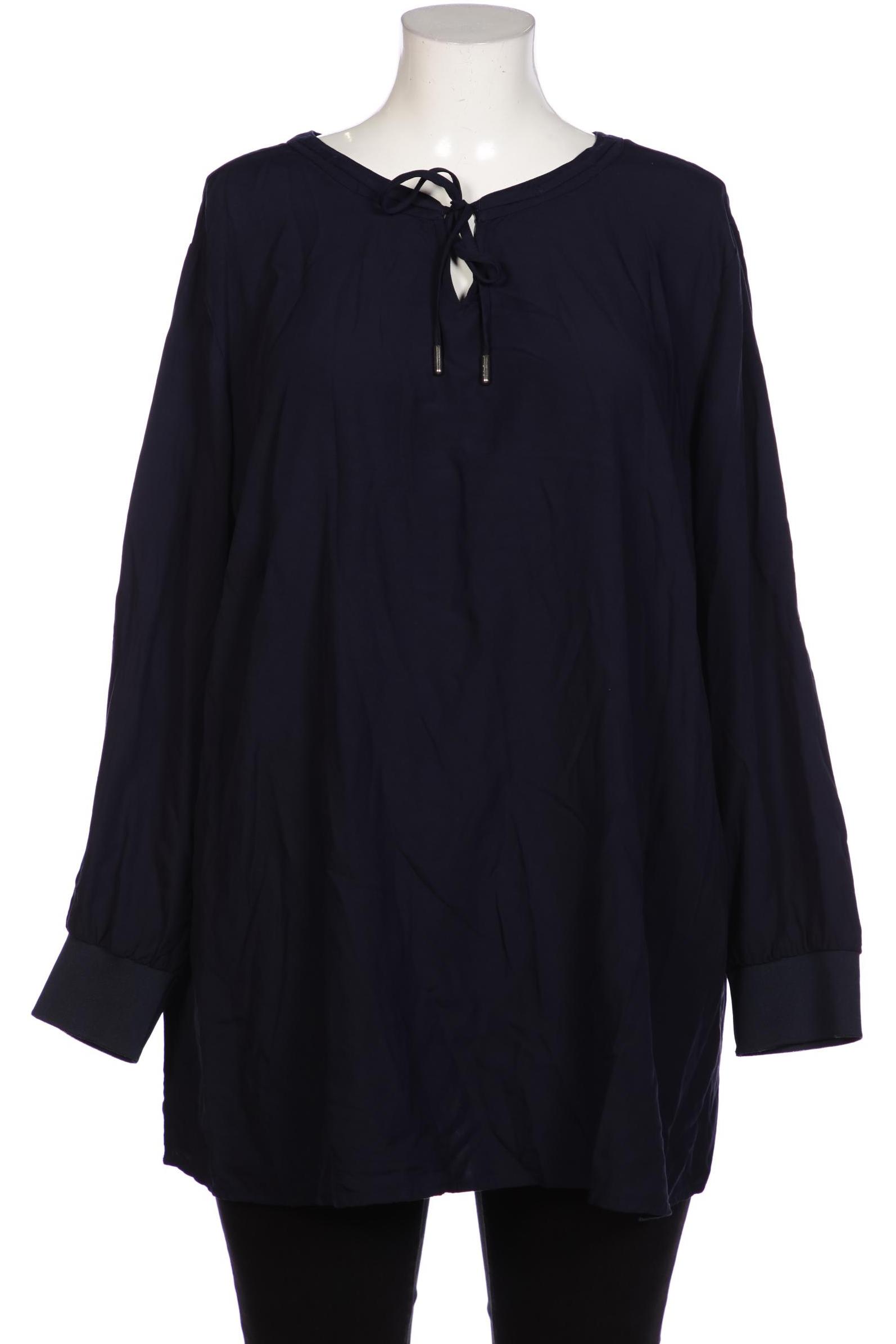 

sheego Damen Bluse, marineblau, Gr. 52