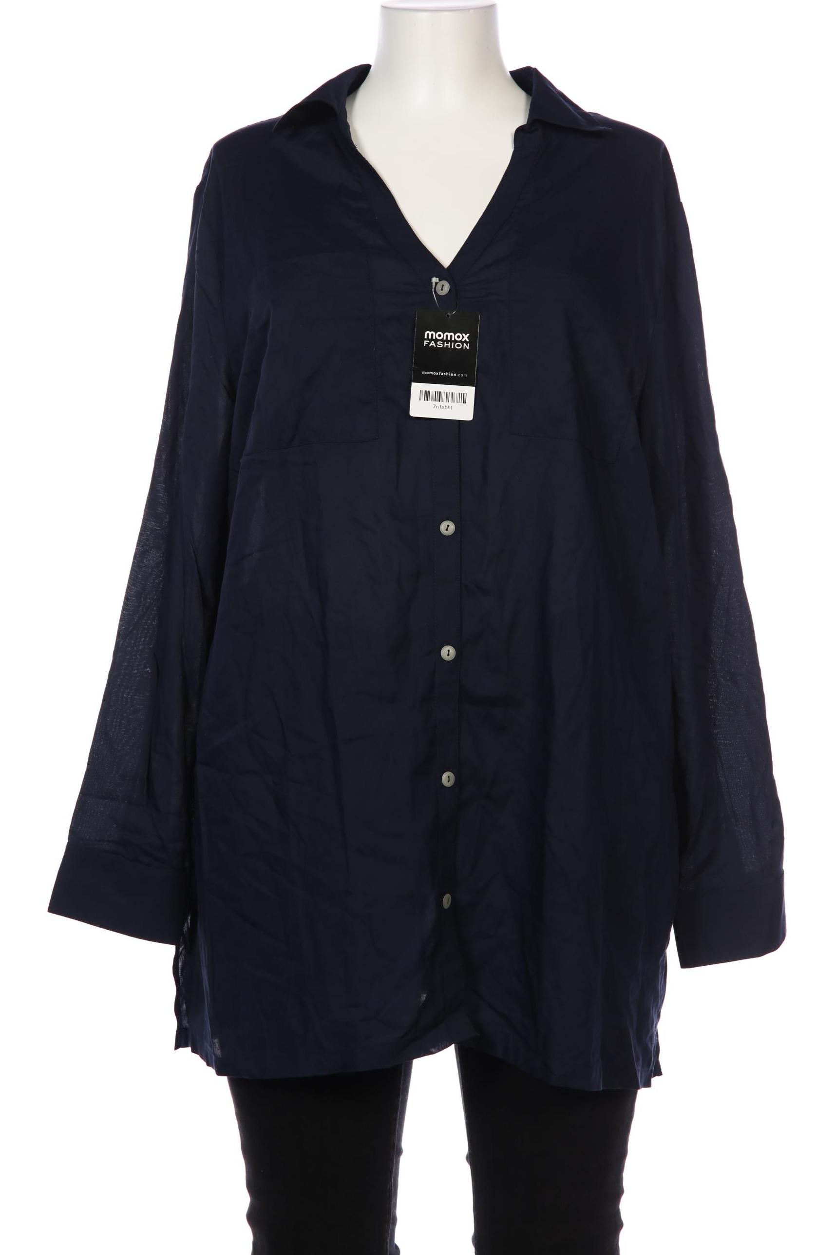

sheego Damen Bluse, marineblau, Gr. 48