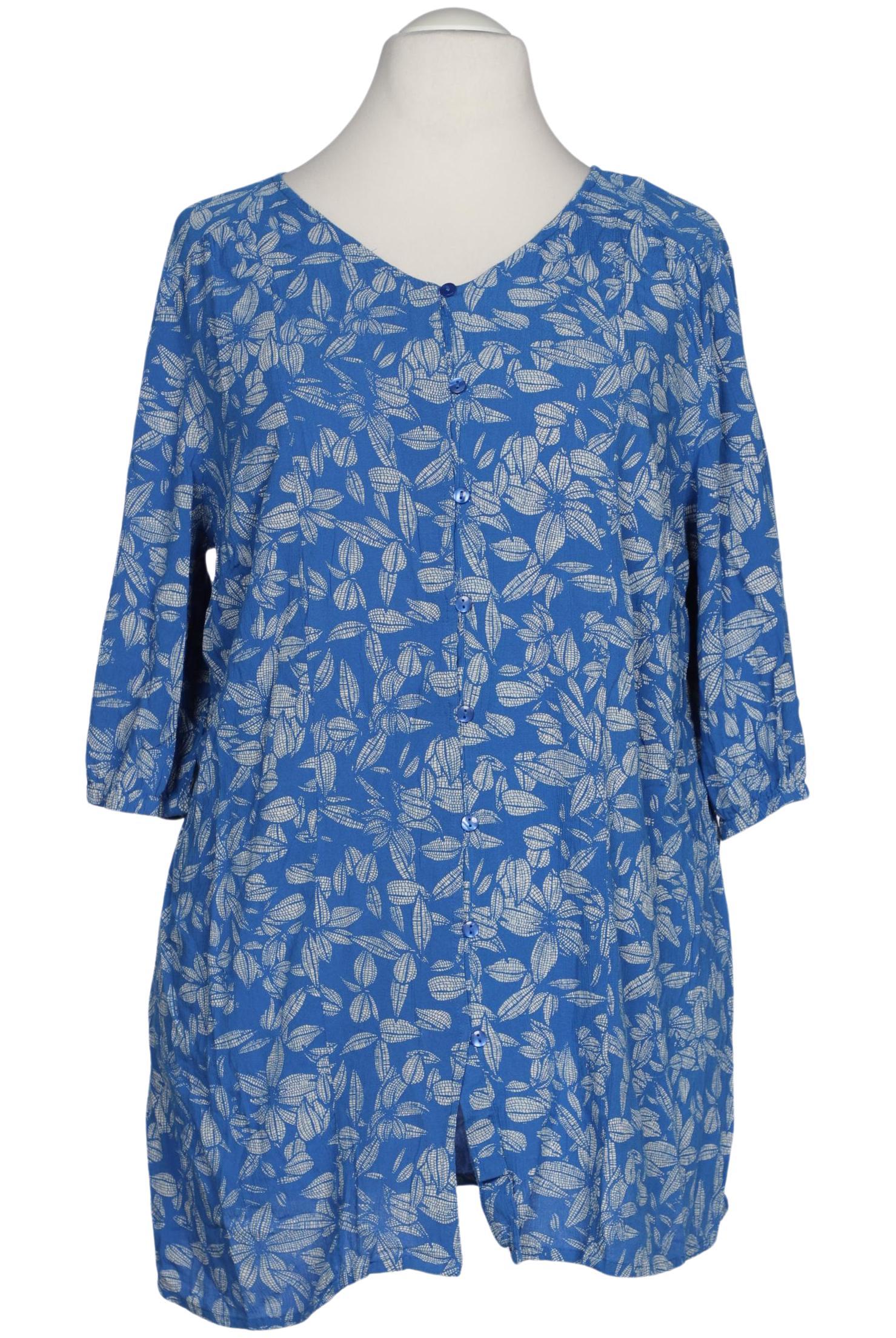 

sheego Damen Bluse, hellblau, Gr. 52