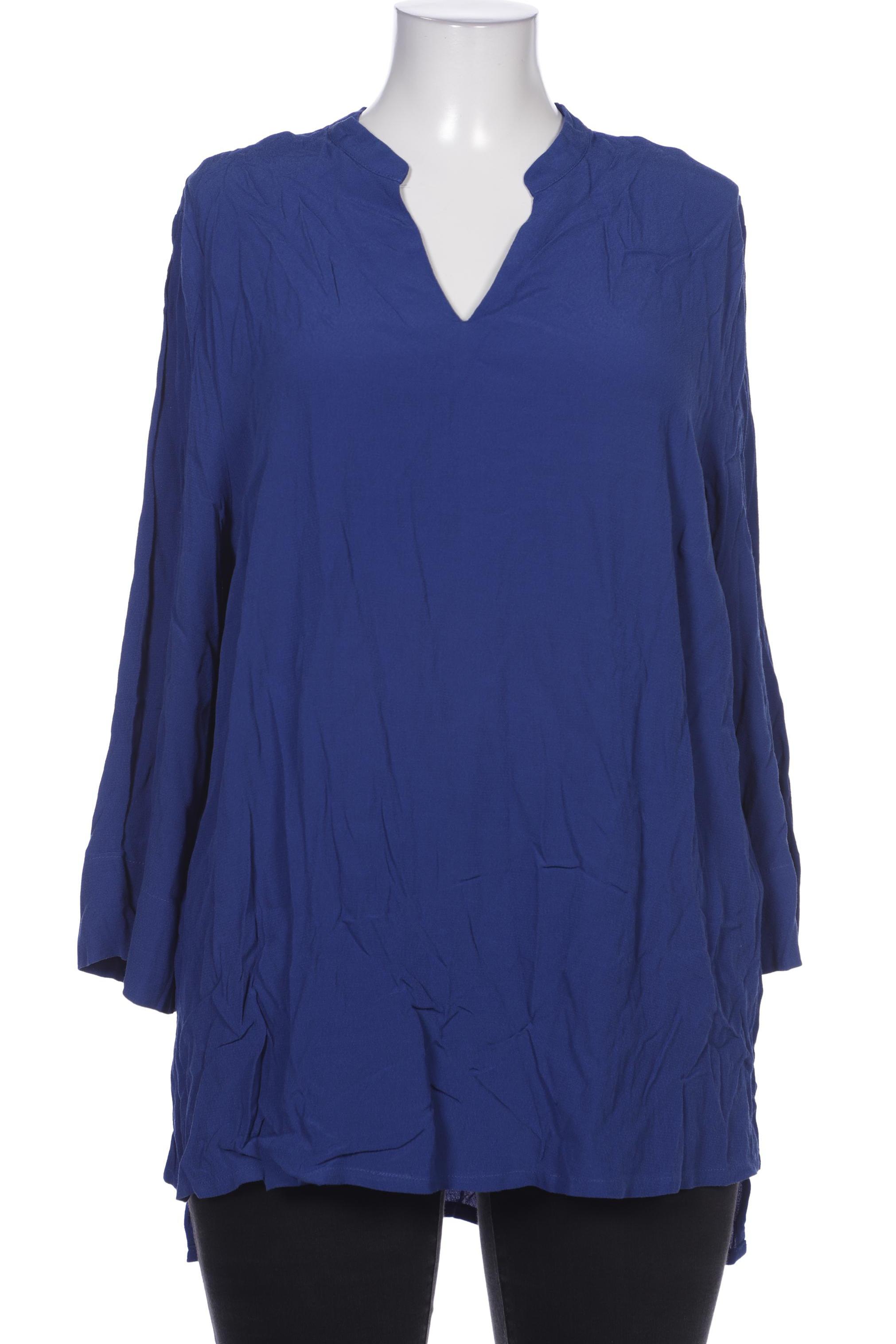 

sheego Damen Bluse, blau, Gr. 48