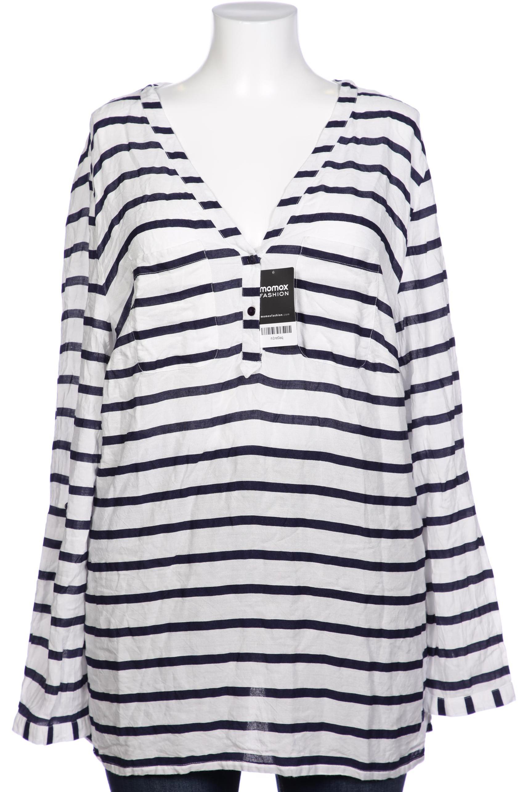 

sheego Damen Bluse, weiß