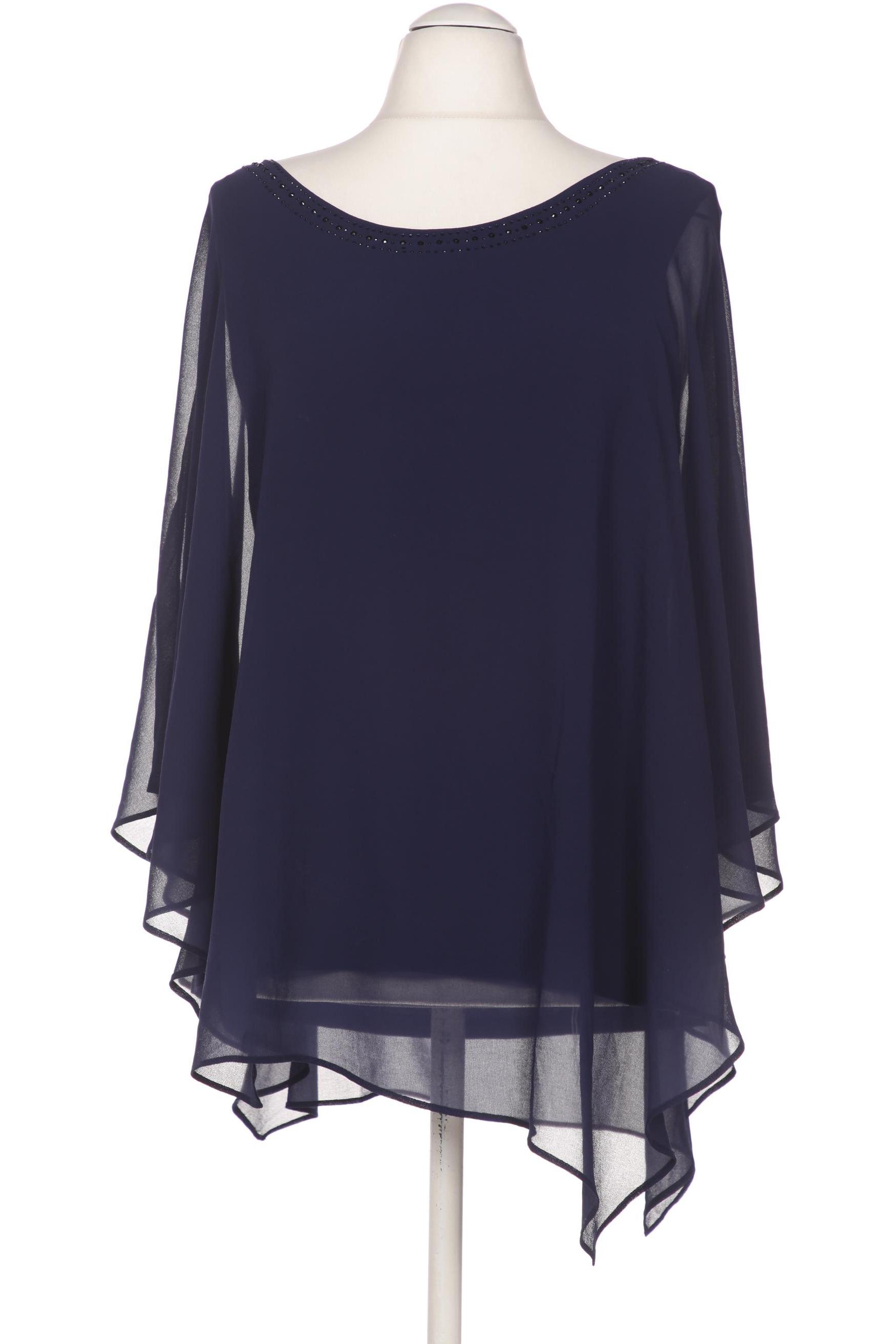 

sheego Damen Bluse, marineblau, Gr. 42