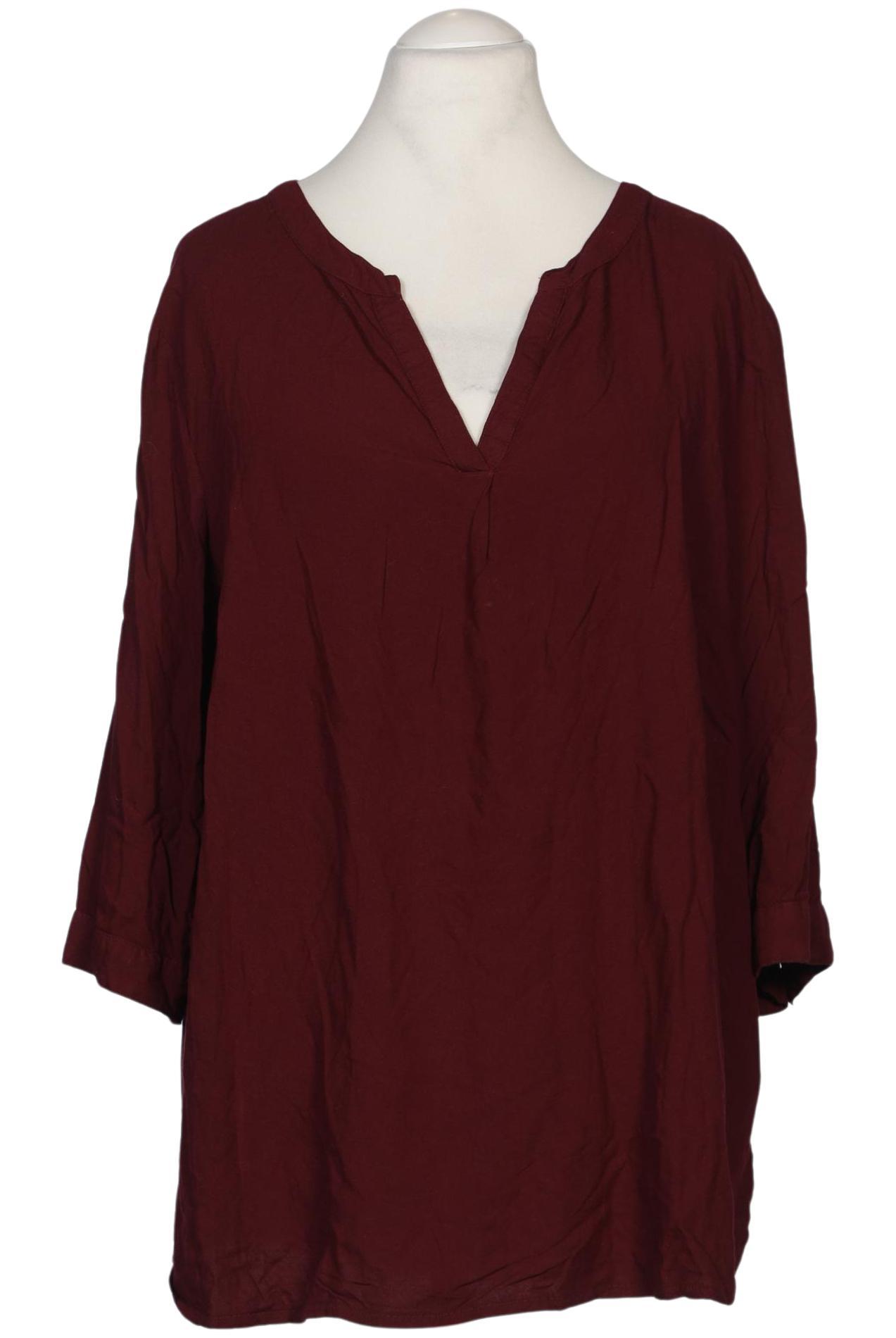 

sheego Damen Bluse, bordeaux, Gr. 48