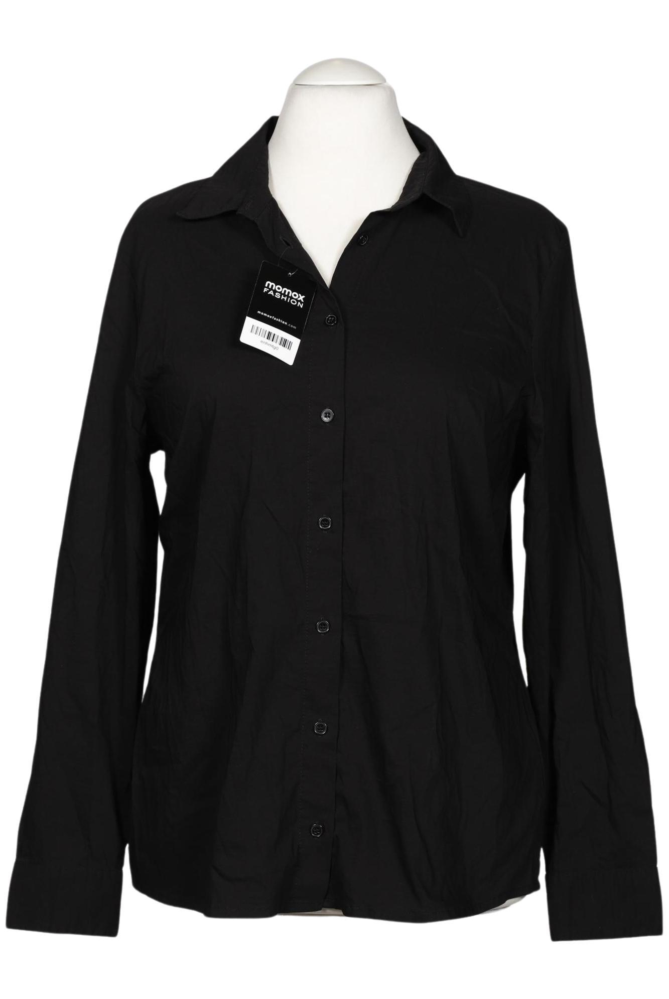 

sheego Damen Bluse, schwarz, Gr. 44