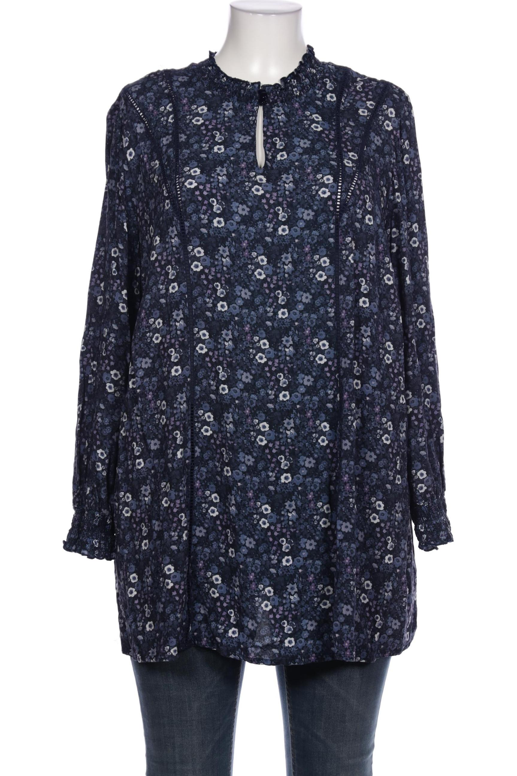 

sheego Damen Bluse, marineblau