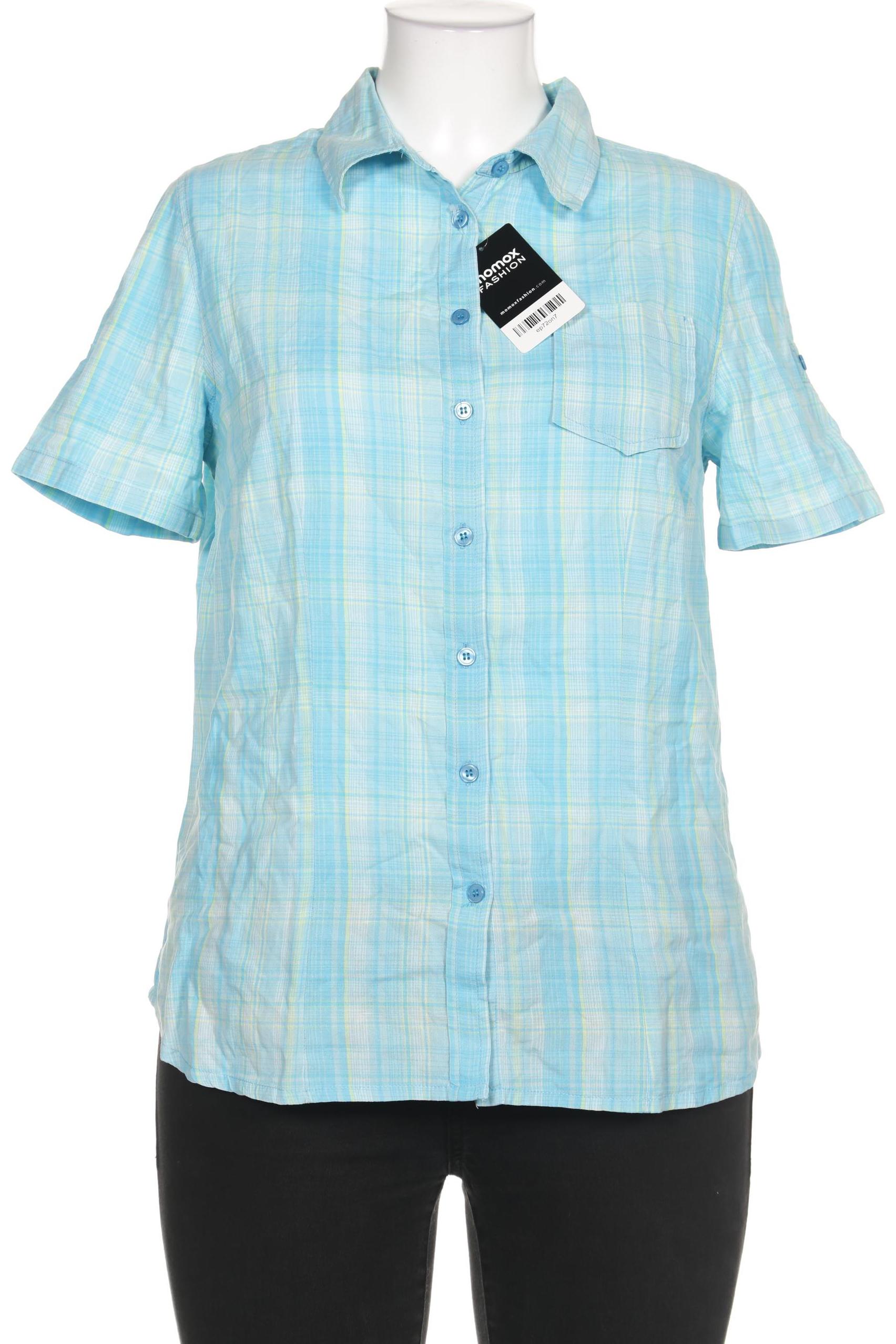 

sheego Damen Bluse, blau, Gr. 40