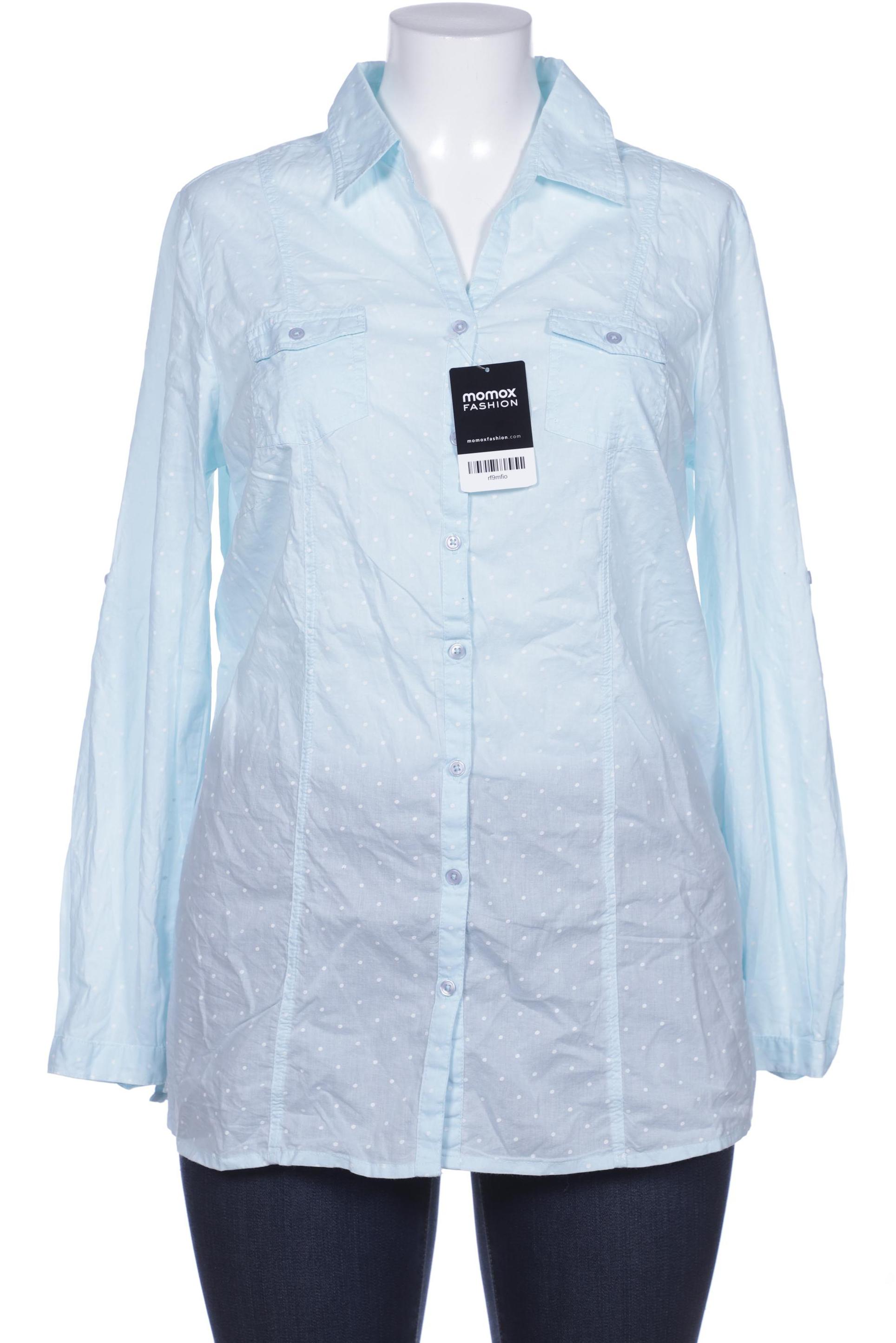 

sheego Damen Bluse, hellblau, Gr. 42