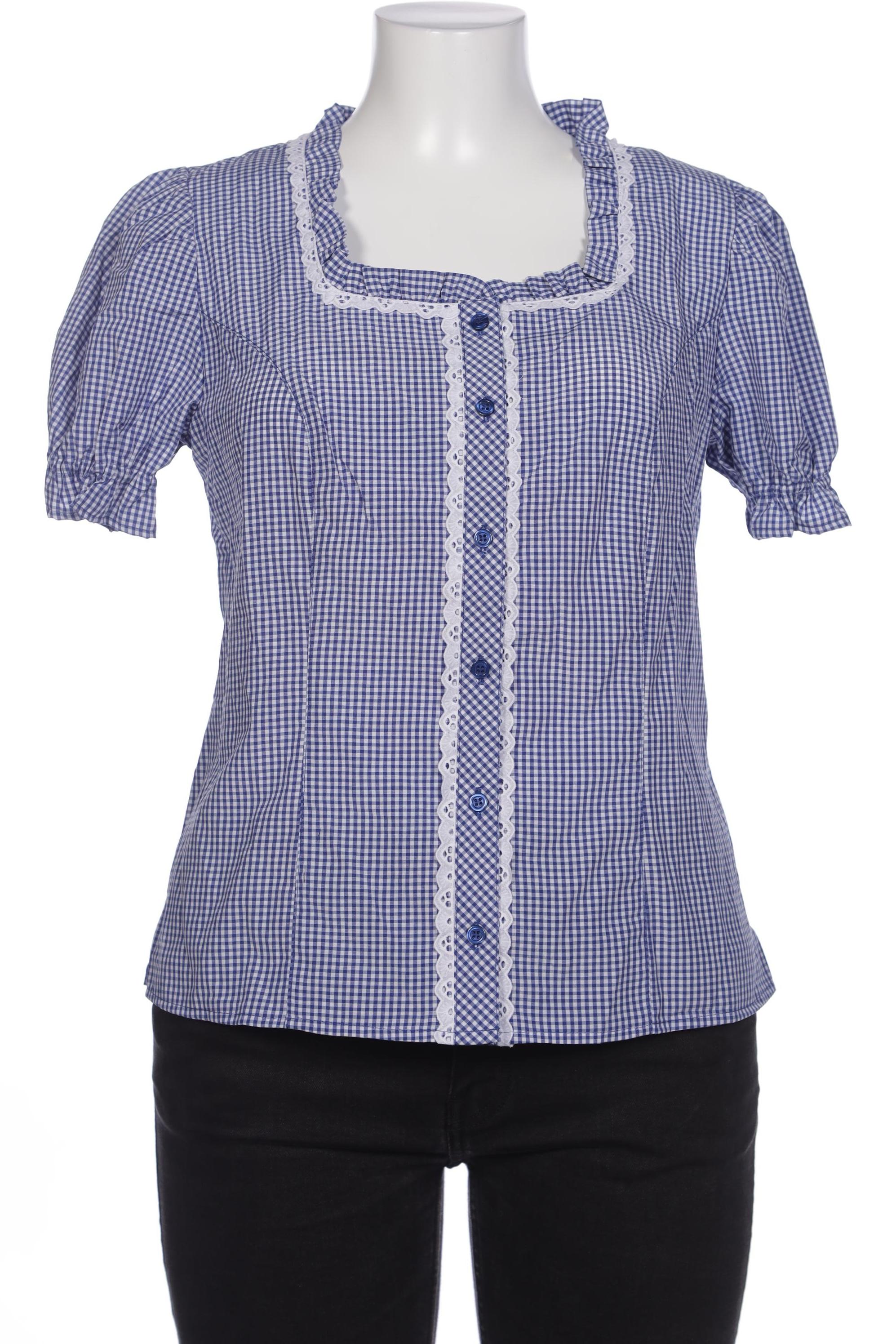 

sheego Damen Bluse, blau, Gr. 40