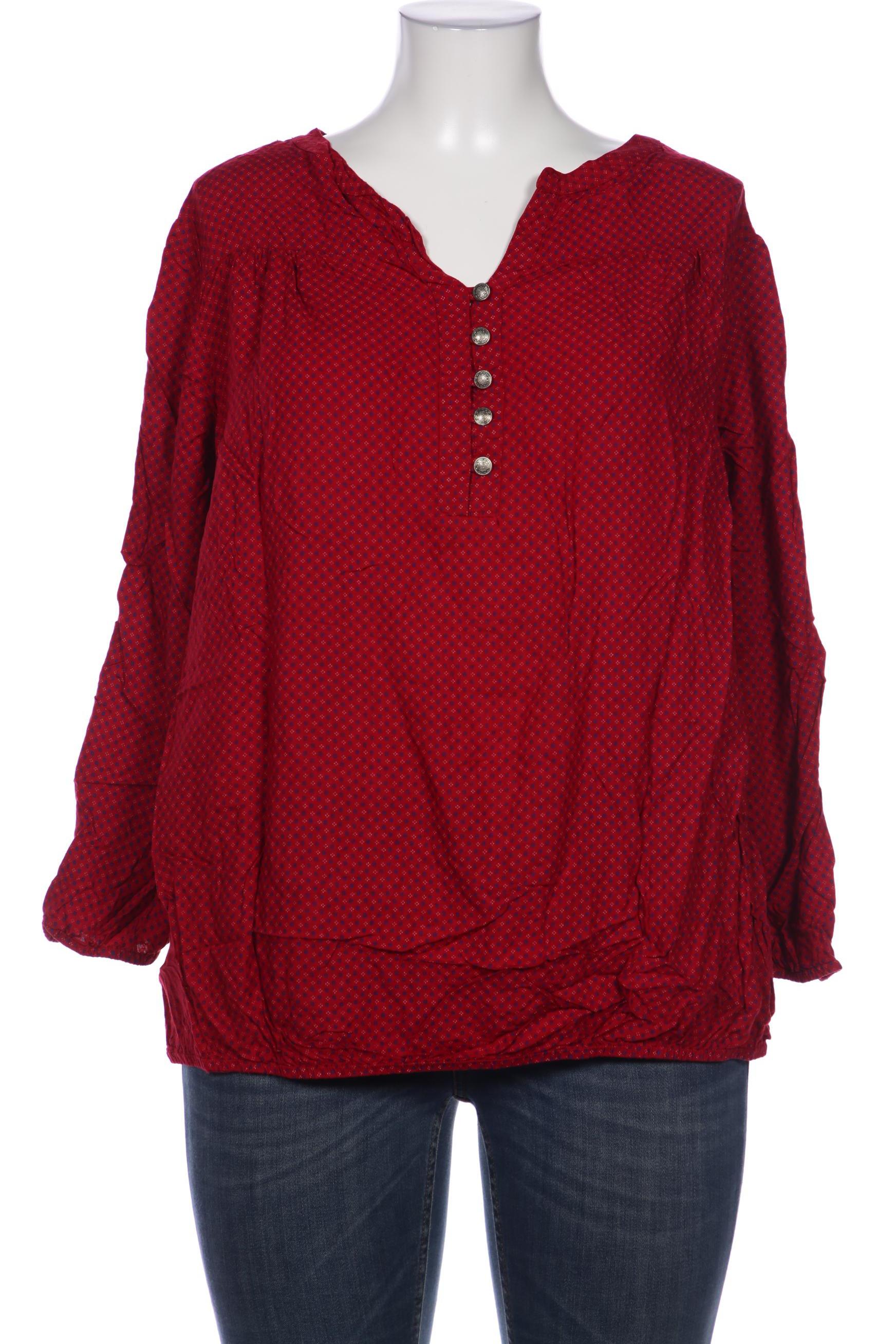 

sheego Damen Bluse, bordeaux