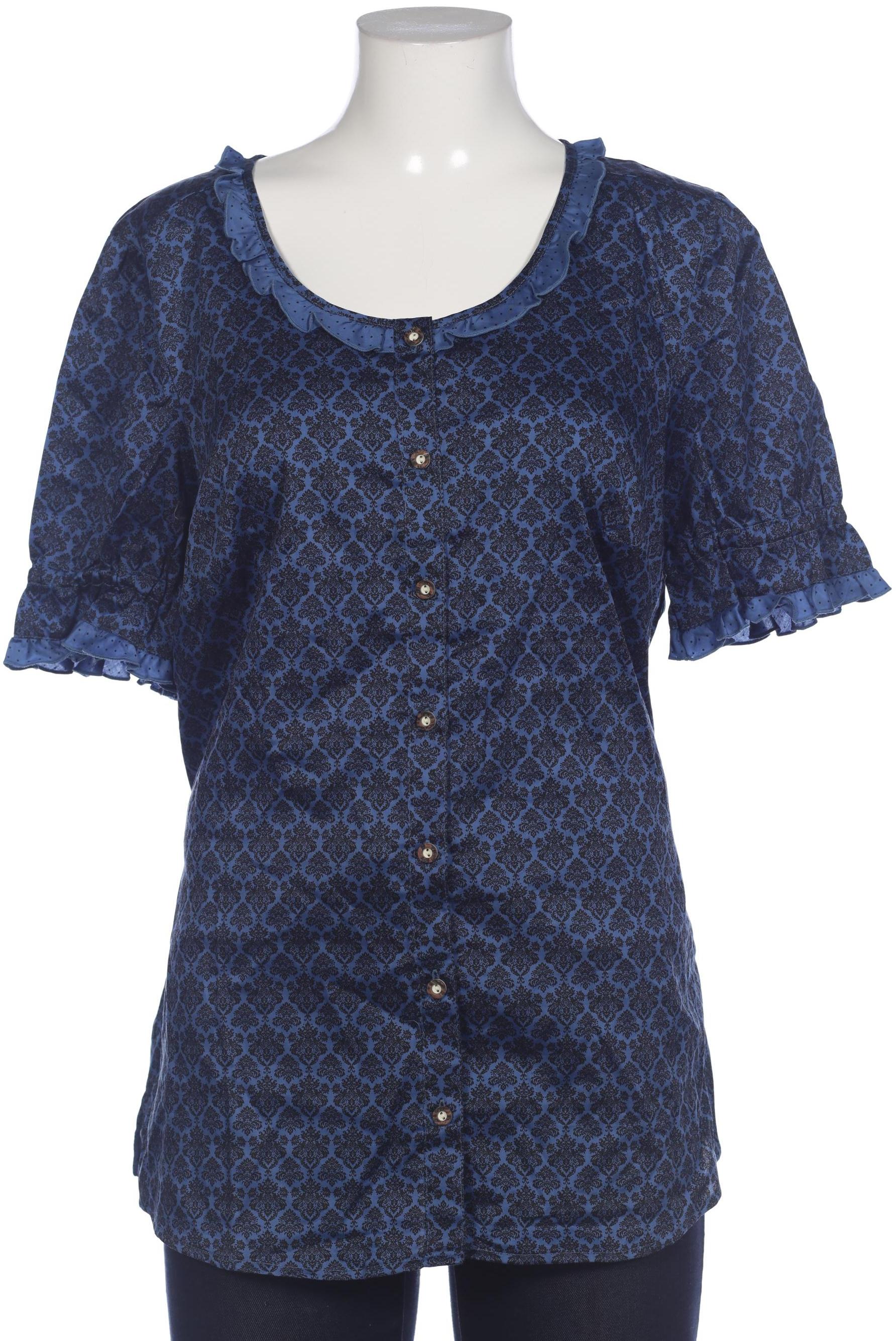 

sheego Damen Bluse, blau