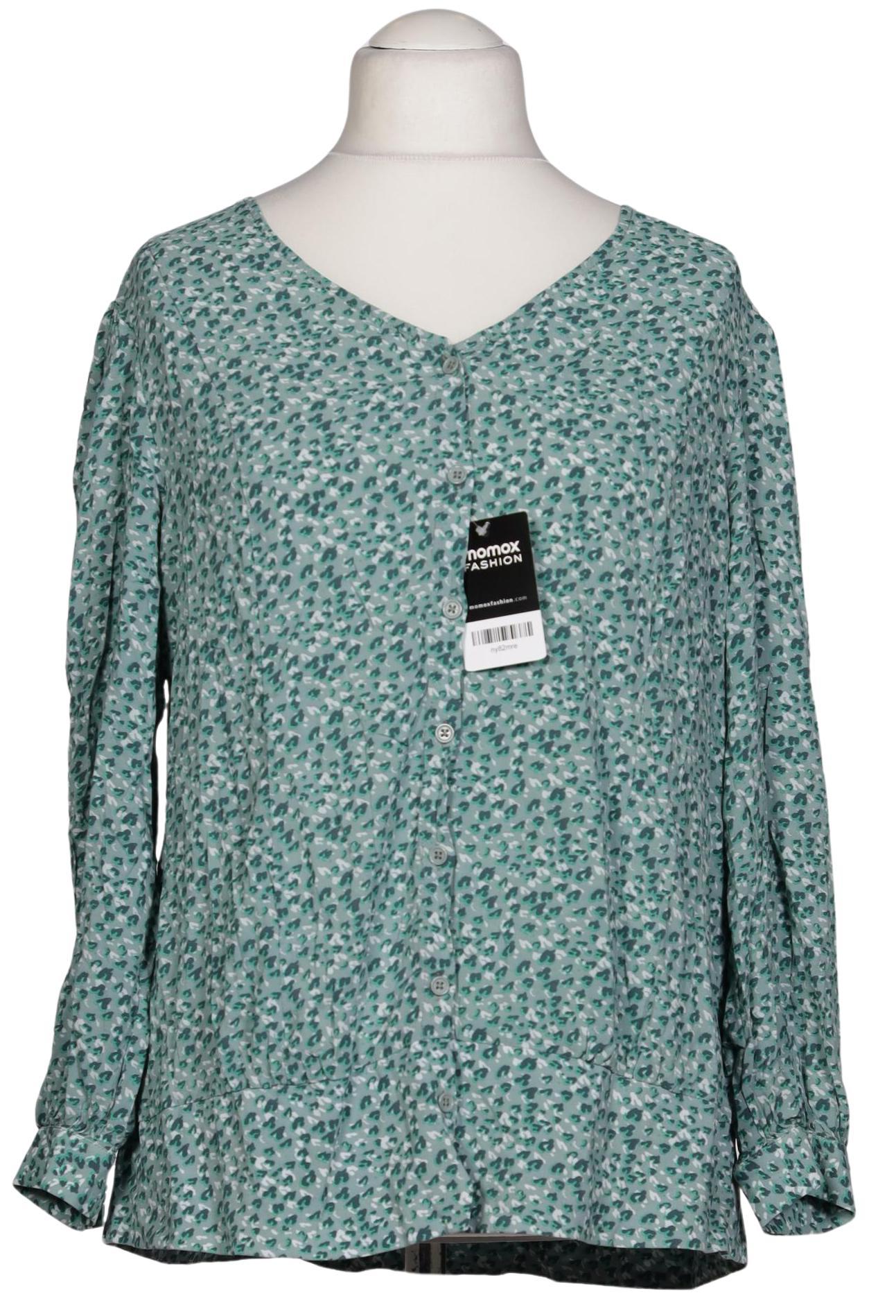 

sheego Damen Bluse, grün, Gr. 48
