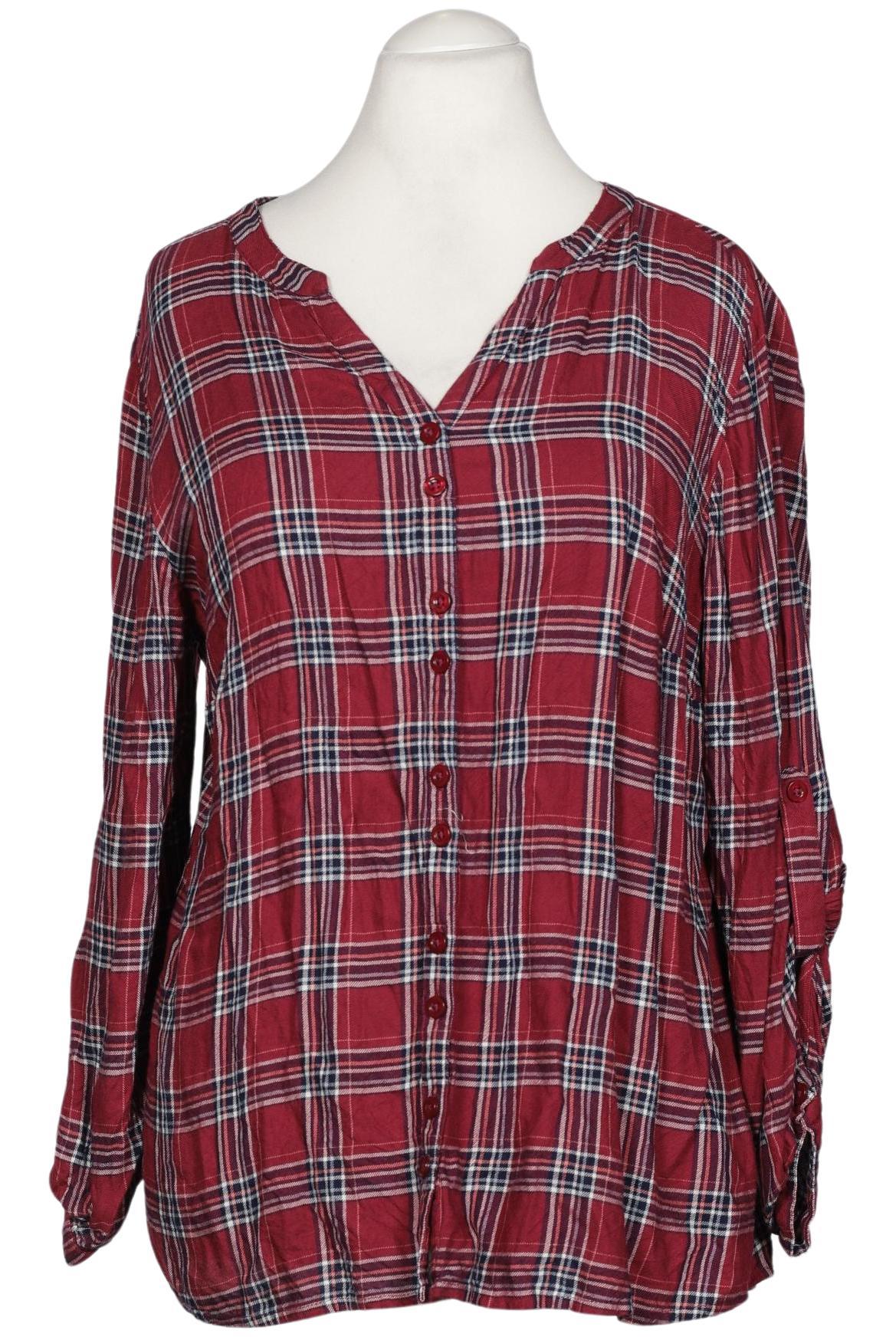 

sheego Damen Bluse, rot, Gr. 44