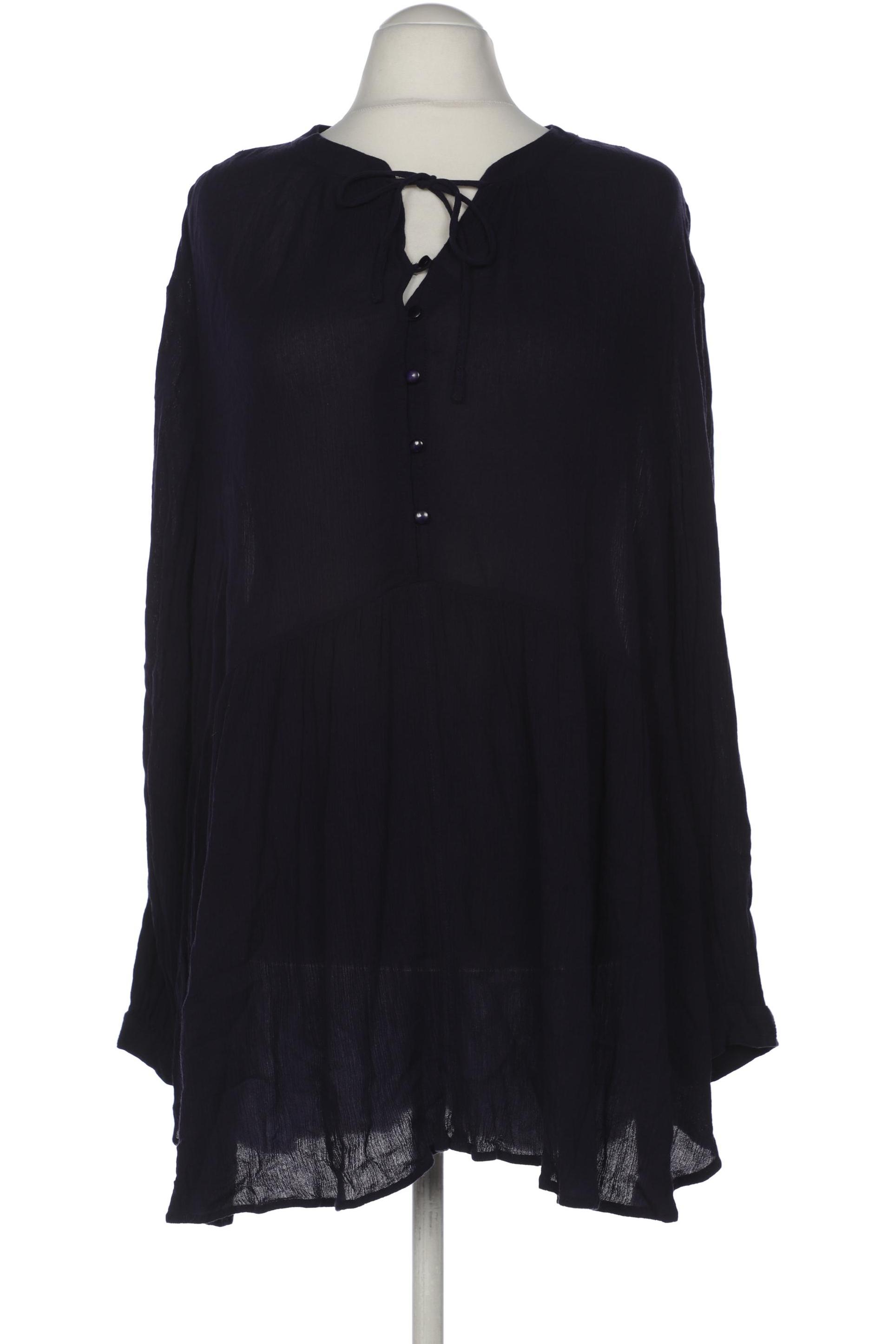 

sheego Damen Bluse, marineblau, Gr. 52