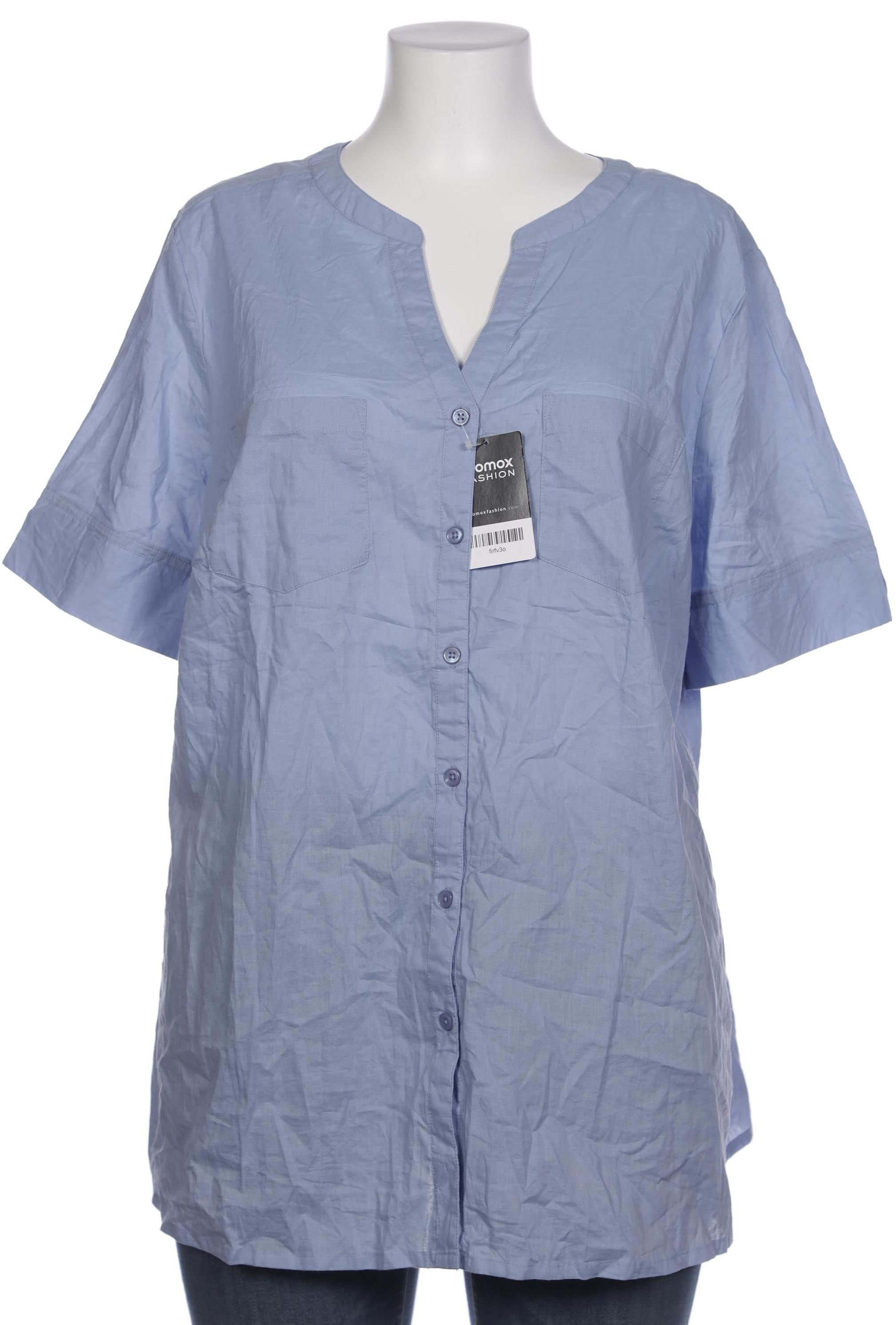 

sheego Damen Bluse, blau, Gr. 50