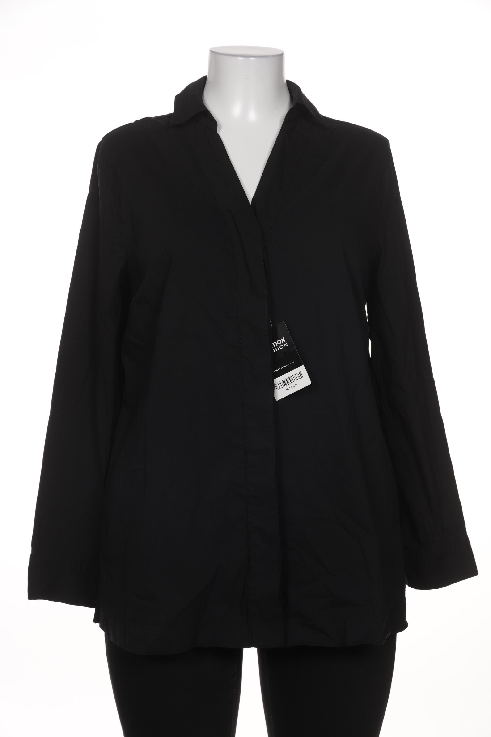 

sheego Damen Bluse, schwarz, Gr. 42